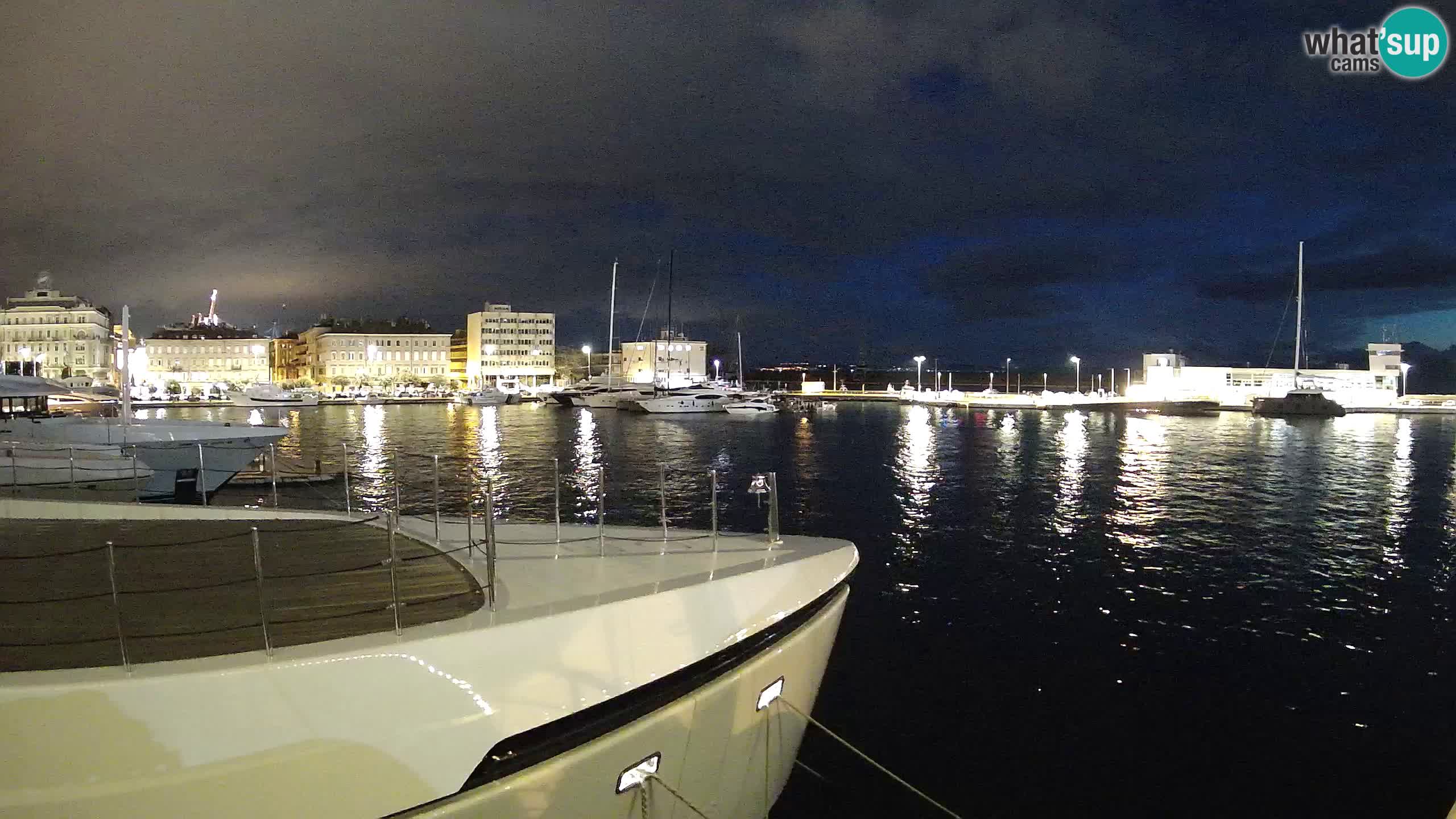 Rijeka – Botel Marina webcam en direct