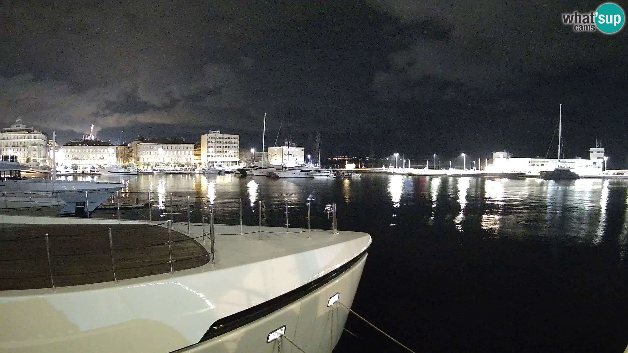 Rijeka – Botel Marina webcam en direct