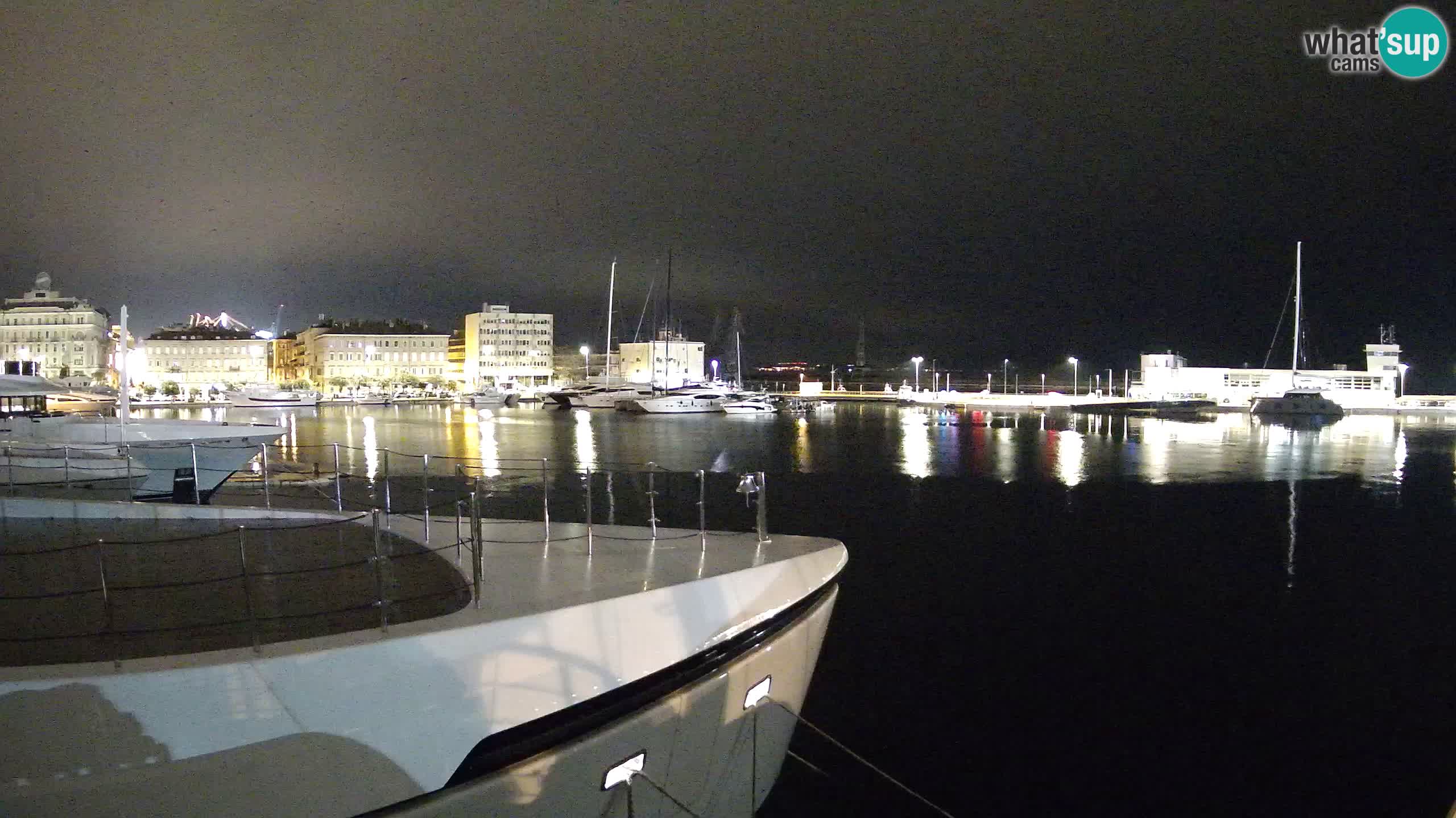 Botel Marina cámara web en vivo Rijeka