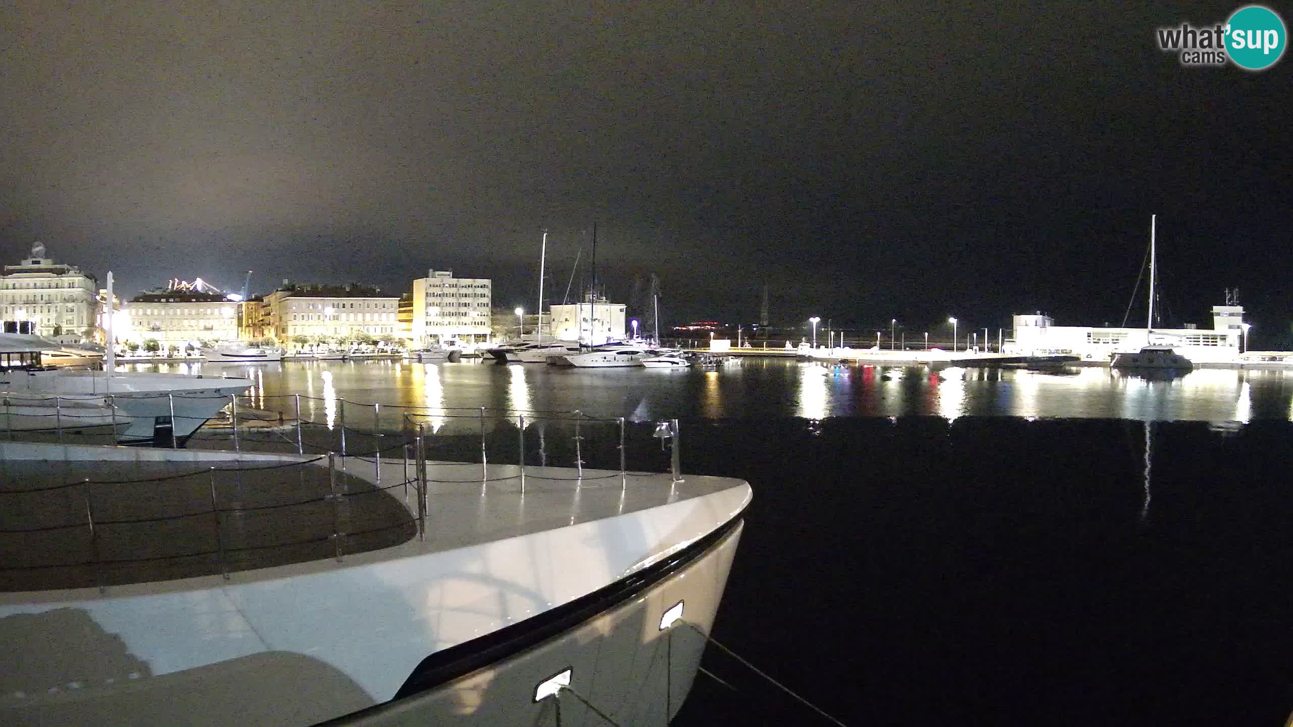 Botel Marina cámara web en vivo Rijeka