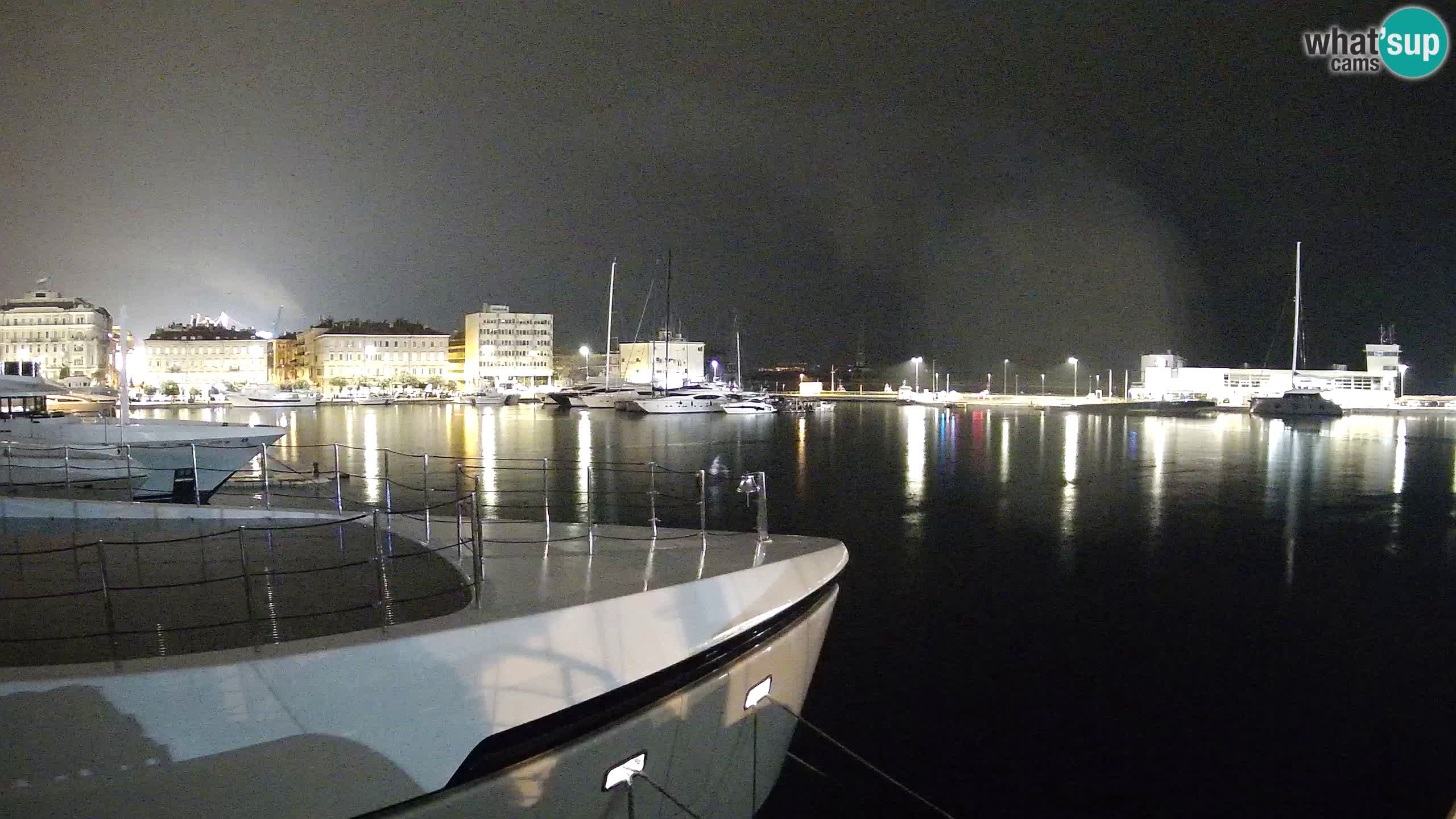 Botel Marina cámara web en vivo Rijeka
