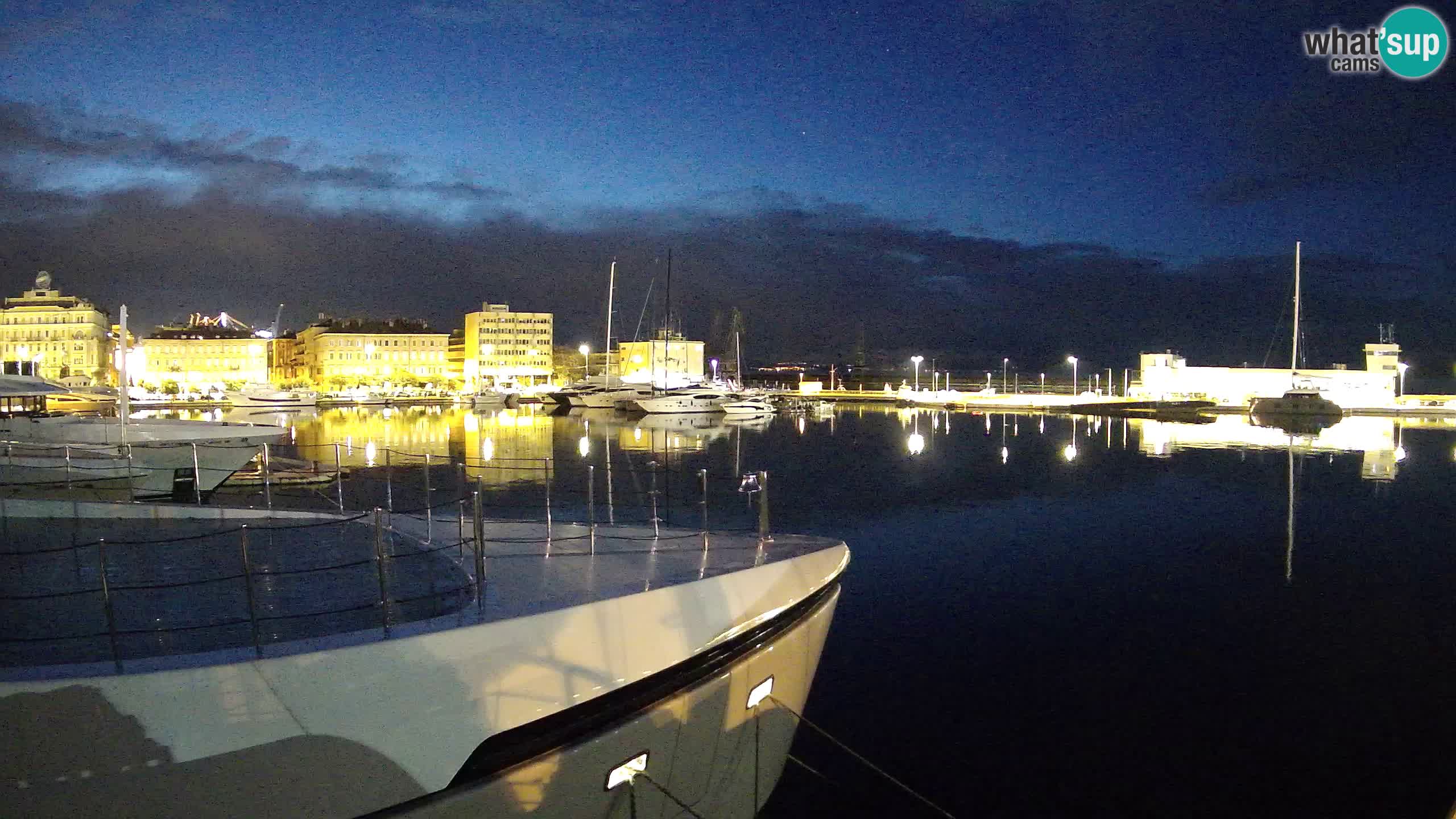 Reka – Botel Marina spletna kamera