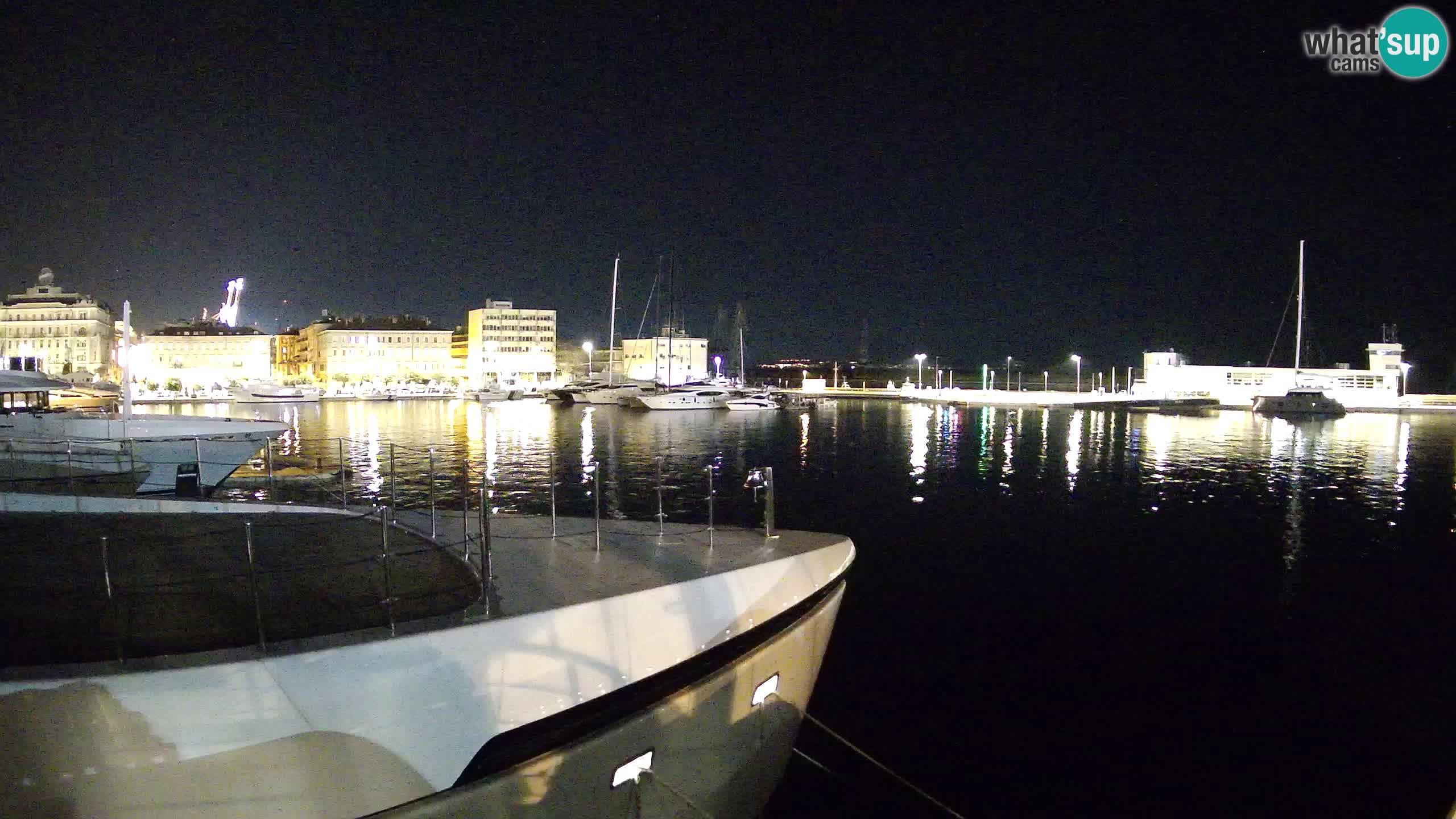Rijeka – Botel Marina web kamera