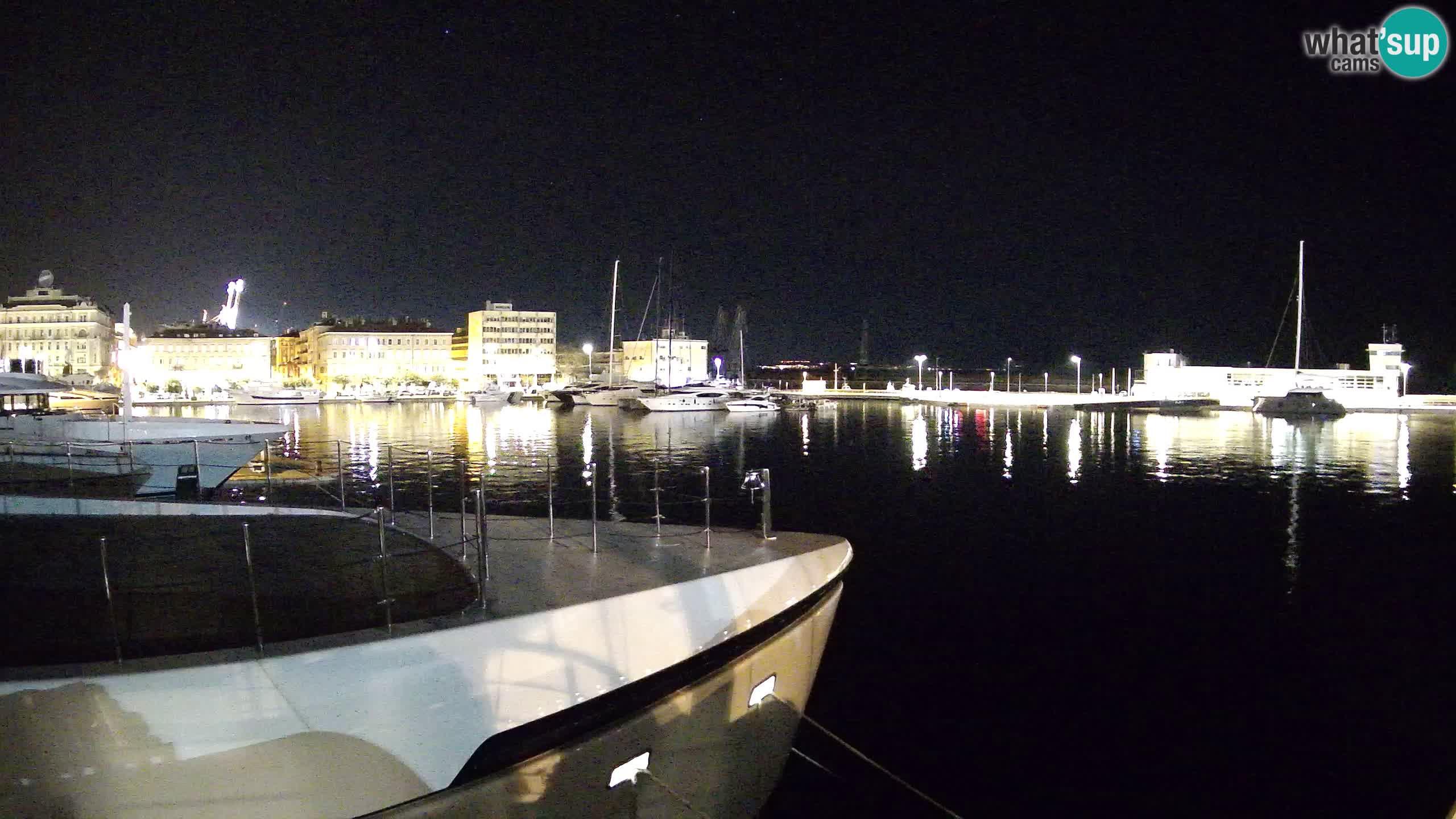 Reka – Botel Marina spletna kamera