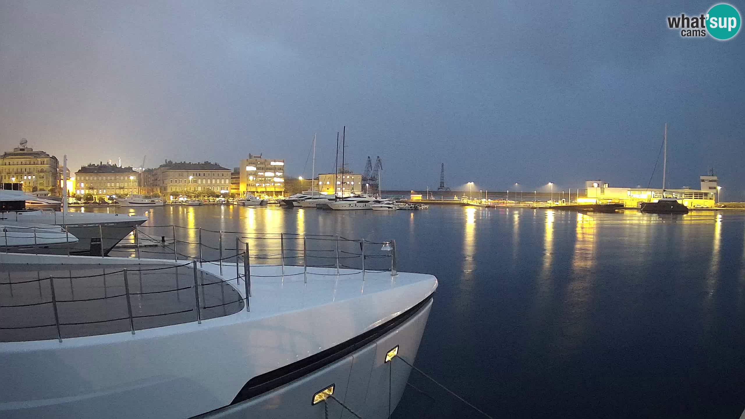 Rijeka – Botel Marina web kamera