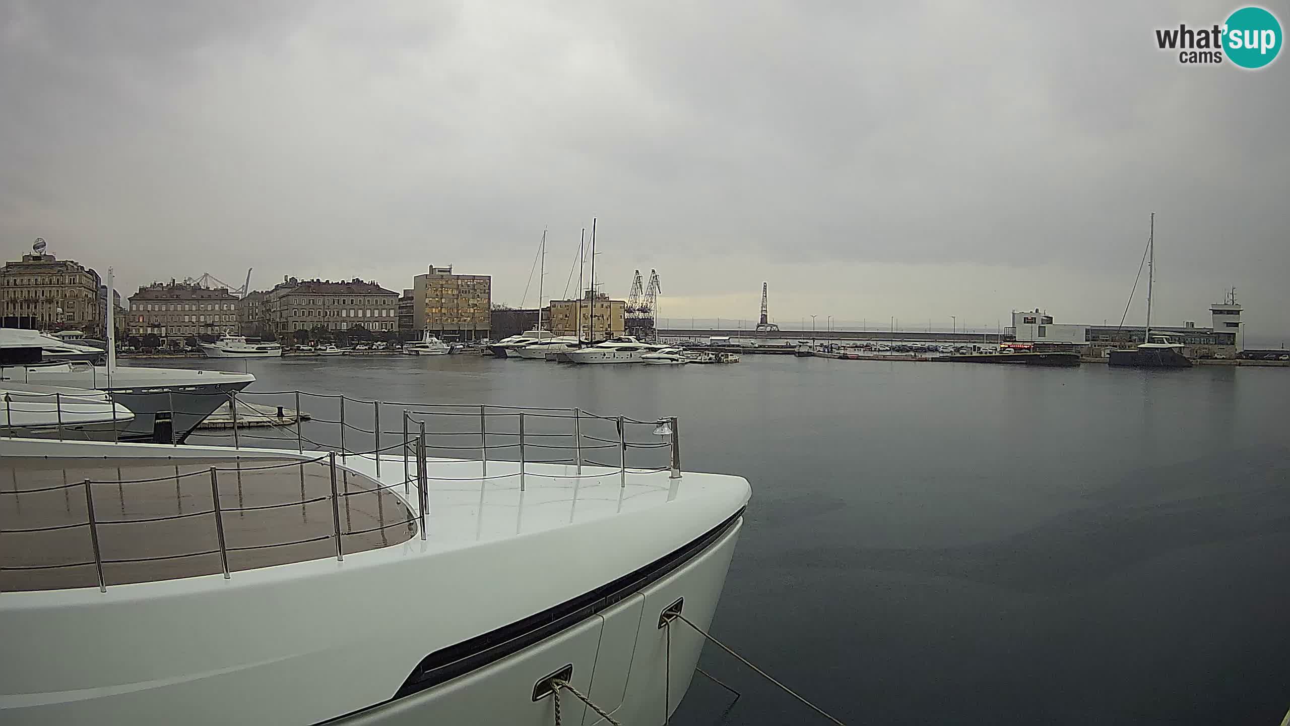 Rijeka – Botel Marina web kamera