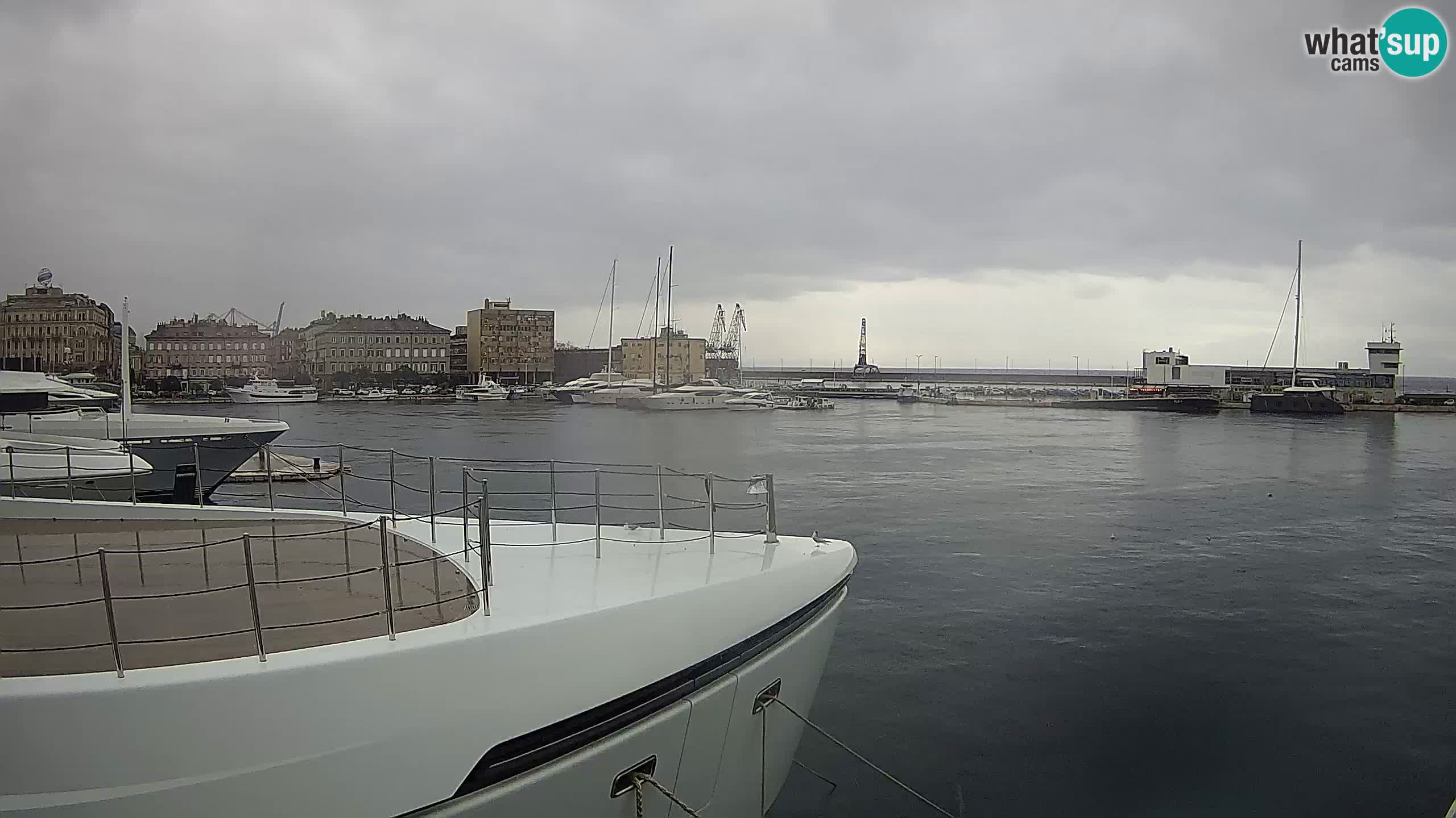 Rijeka – Botel Marina webcam en direct