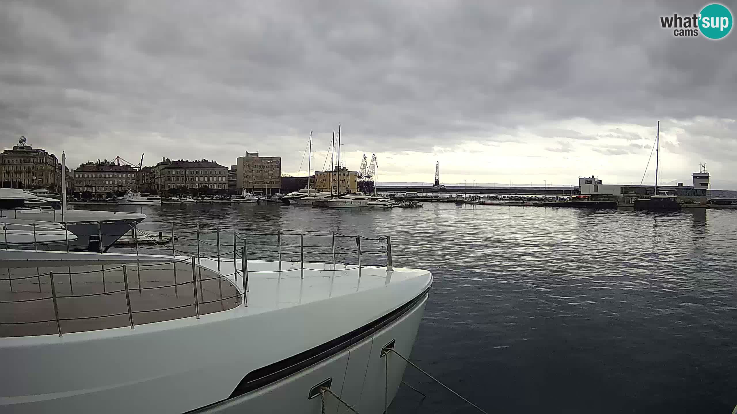 Rijeka – Botel Marina webcam en direct