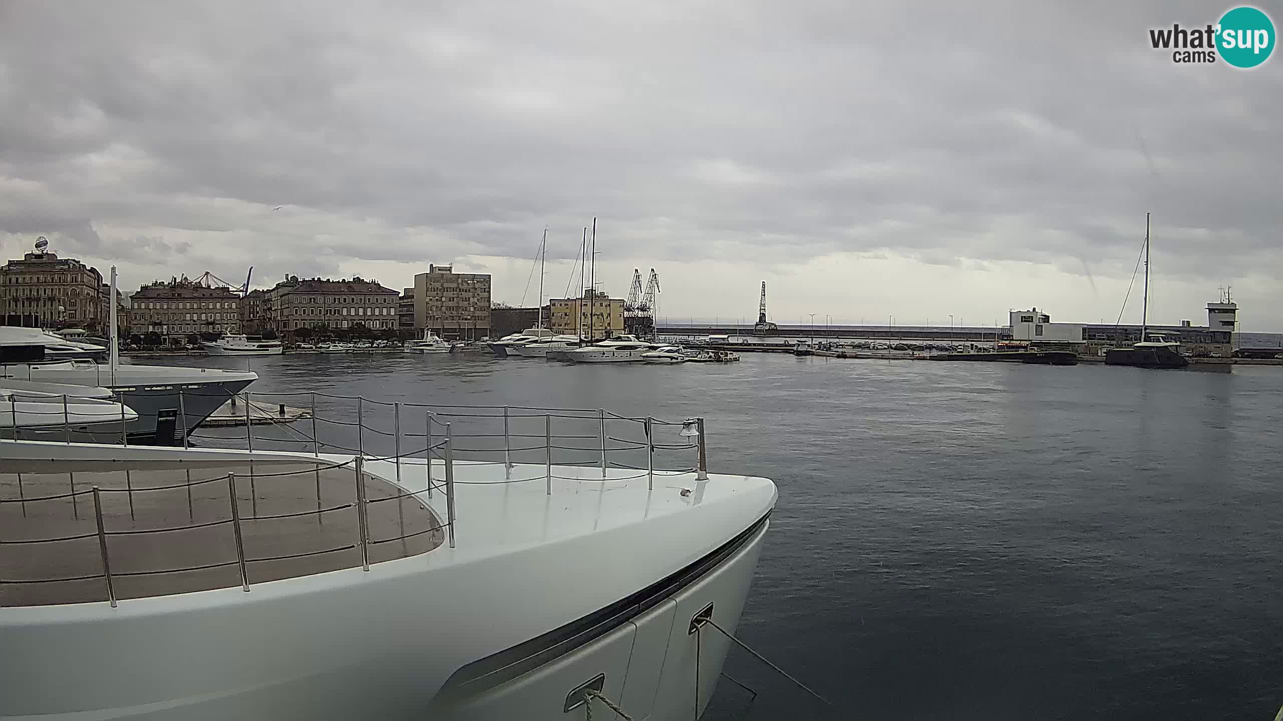 Rijeka – Botel Marina webcam en direct