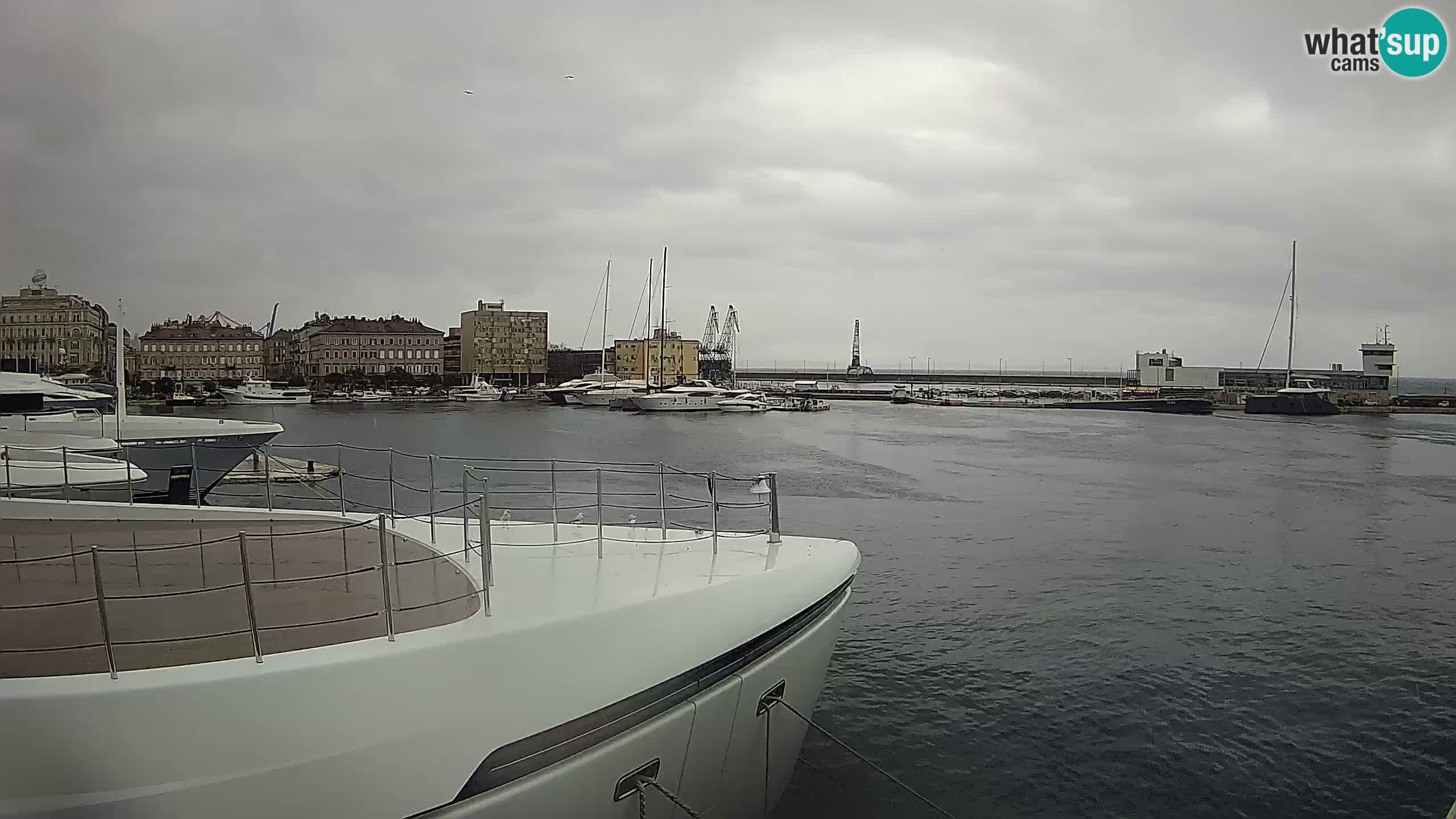 Reka – Botel Marina spletna kamera