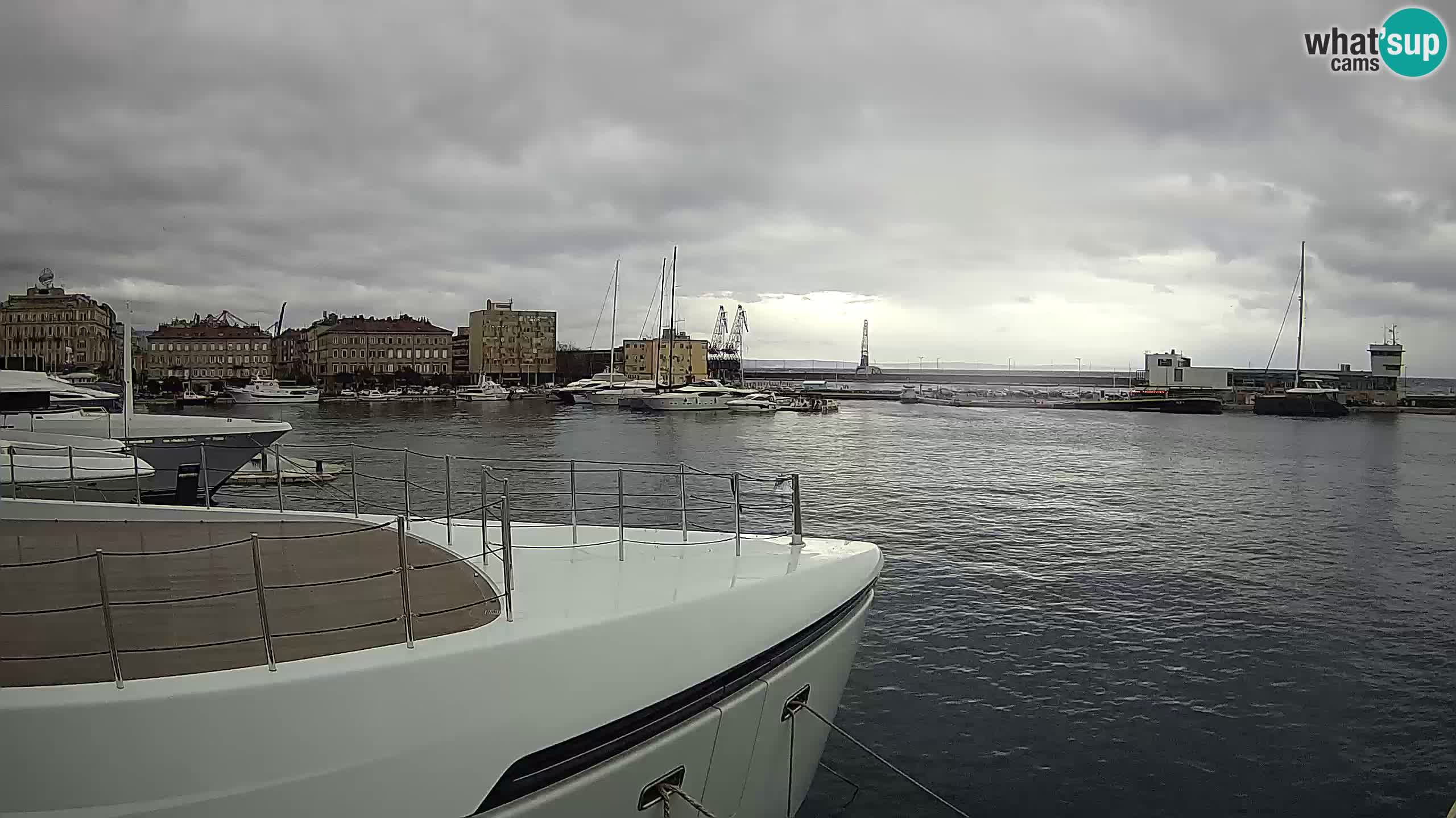 Rijeka – Botel Marina webcam en direct