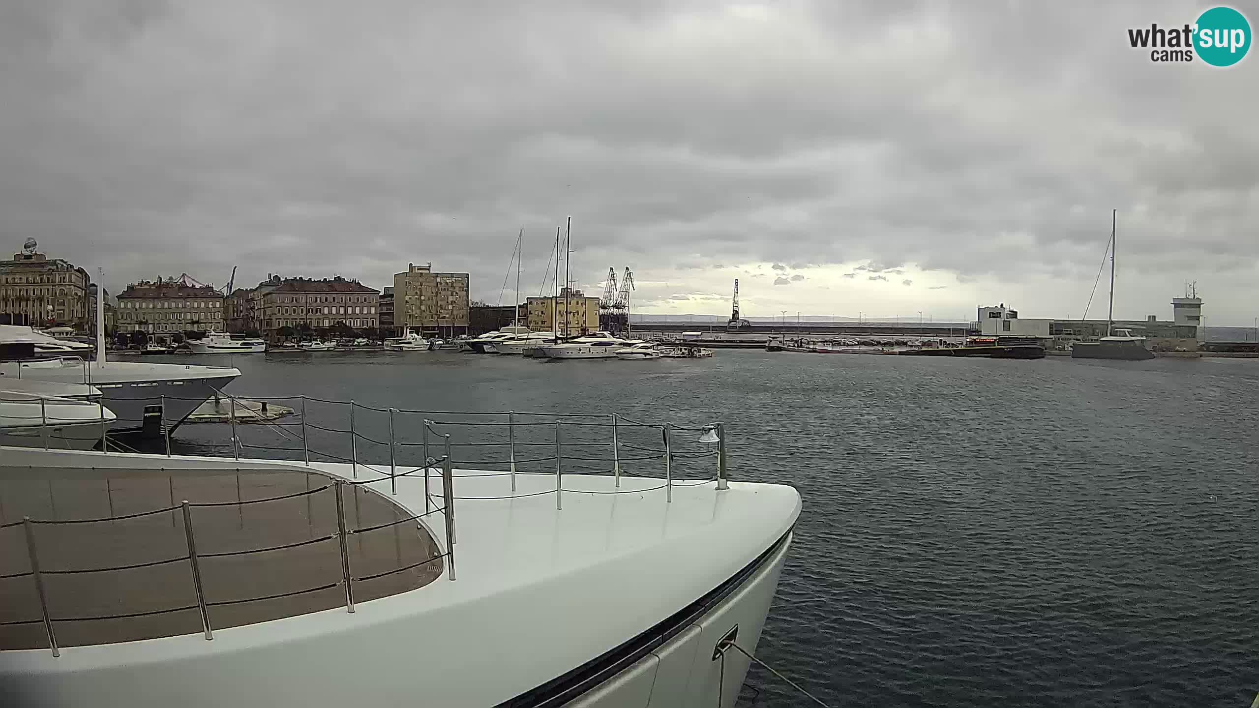 Rijeka – Botel Marina web kamera
