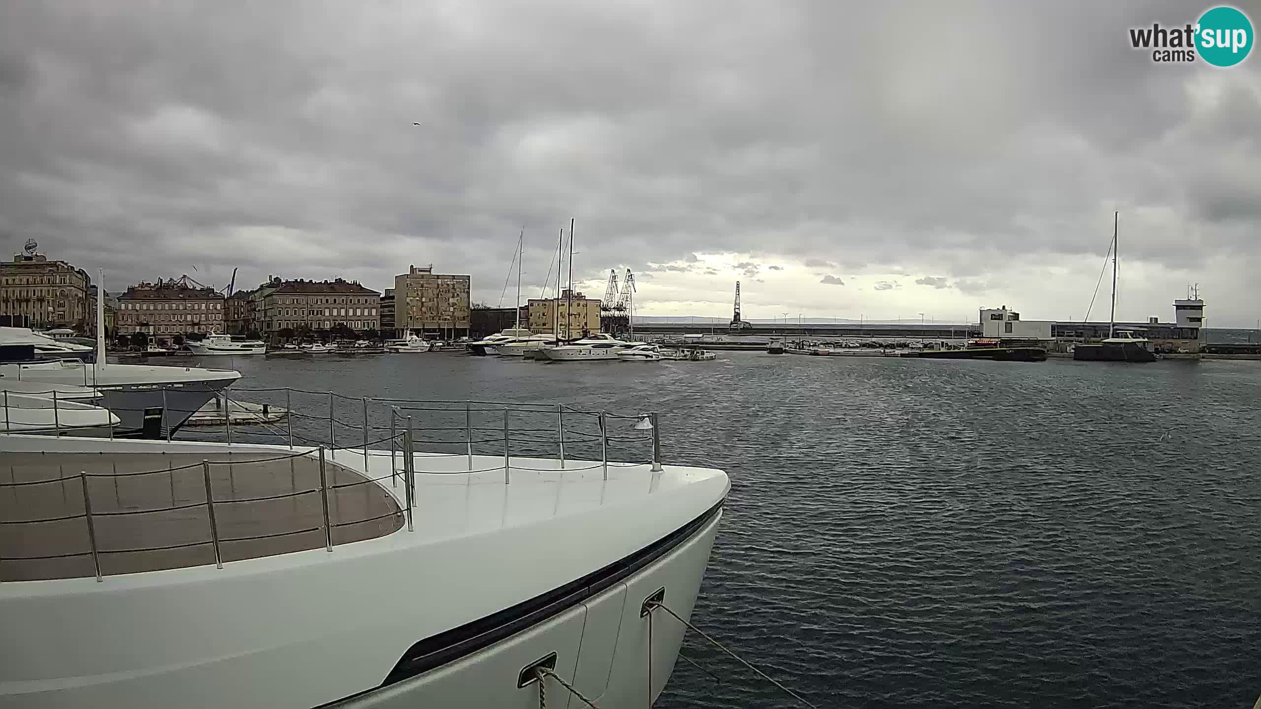 Rijeka – Botel Marina webcam en direct