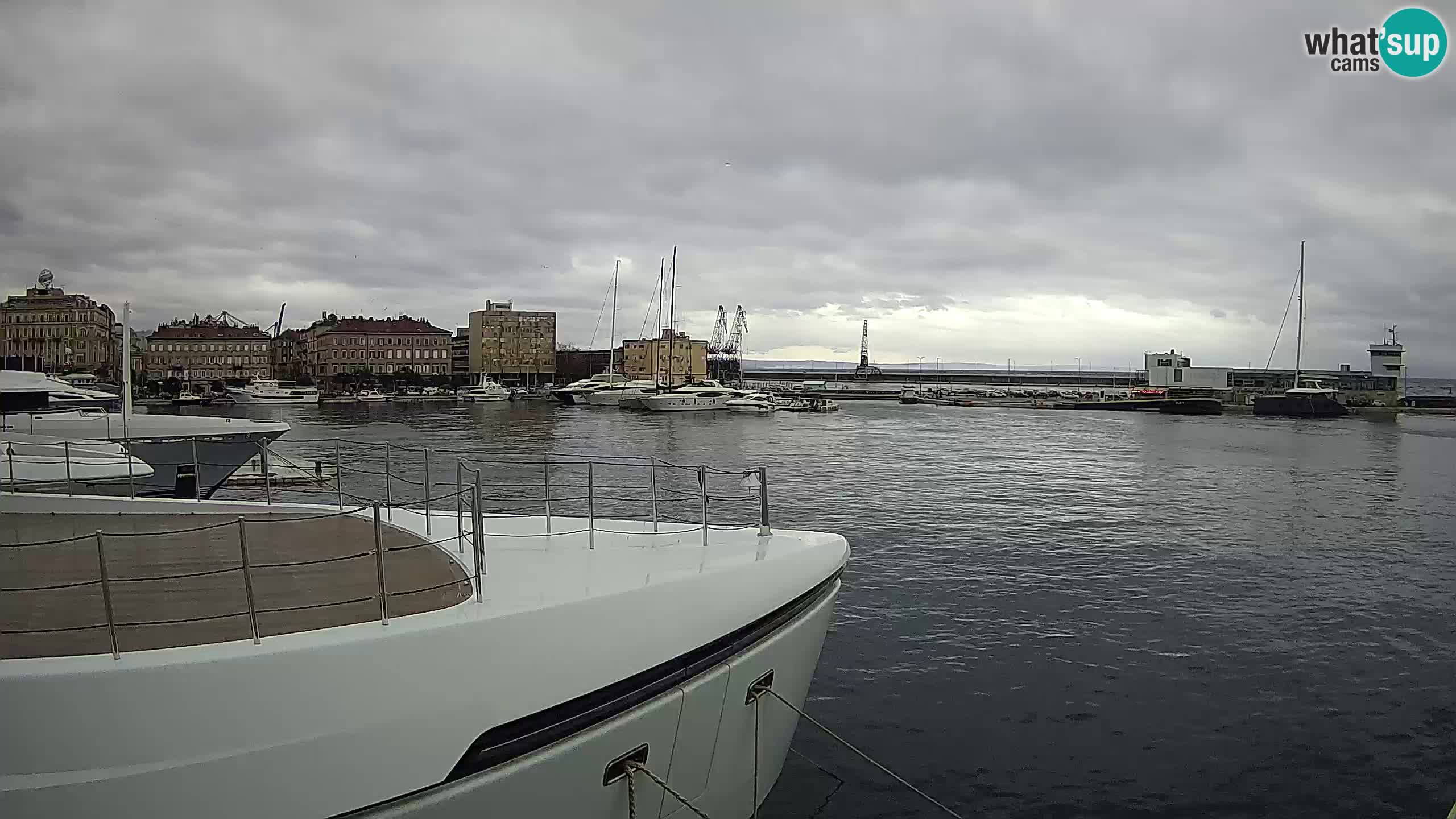 Rijeka – Botel Marina webcam en direct
