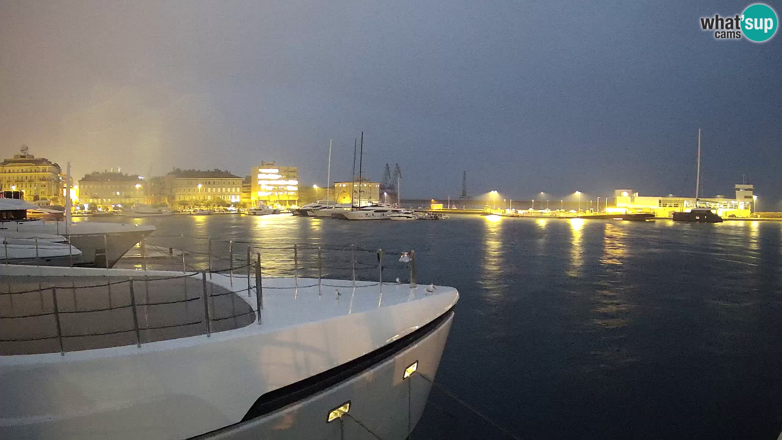 Rijeka – Botel Marina webcam en direct