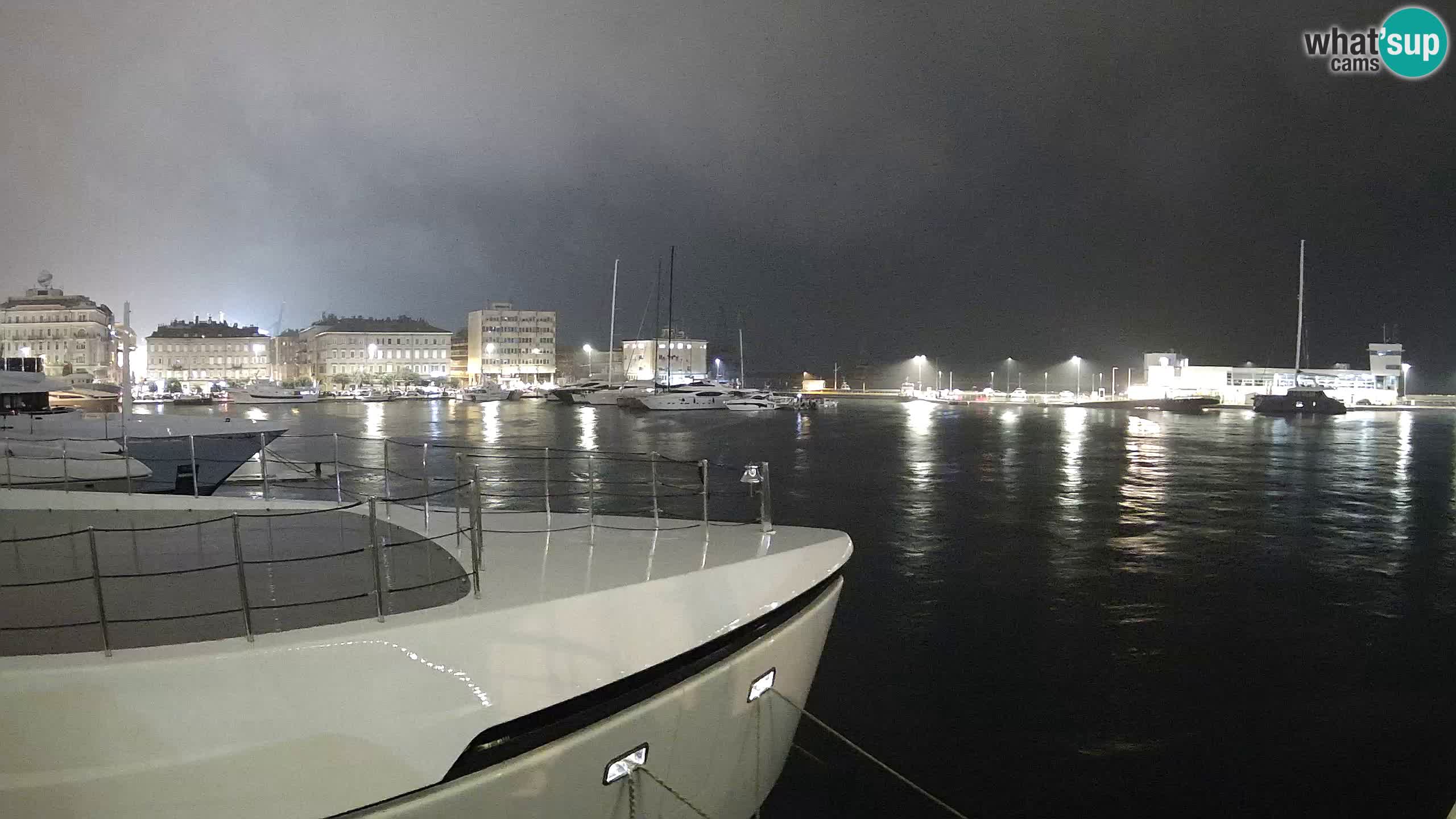 Botel Marina cámara web en vivo Rijeka