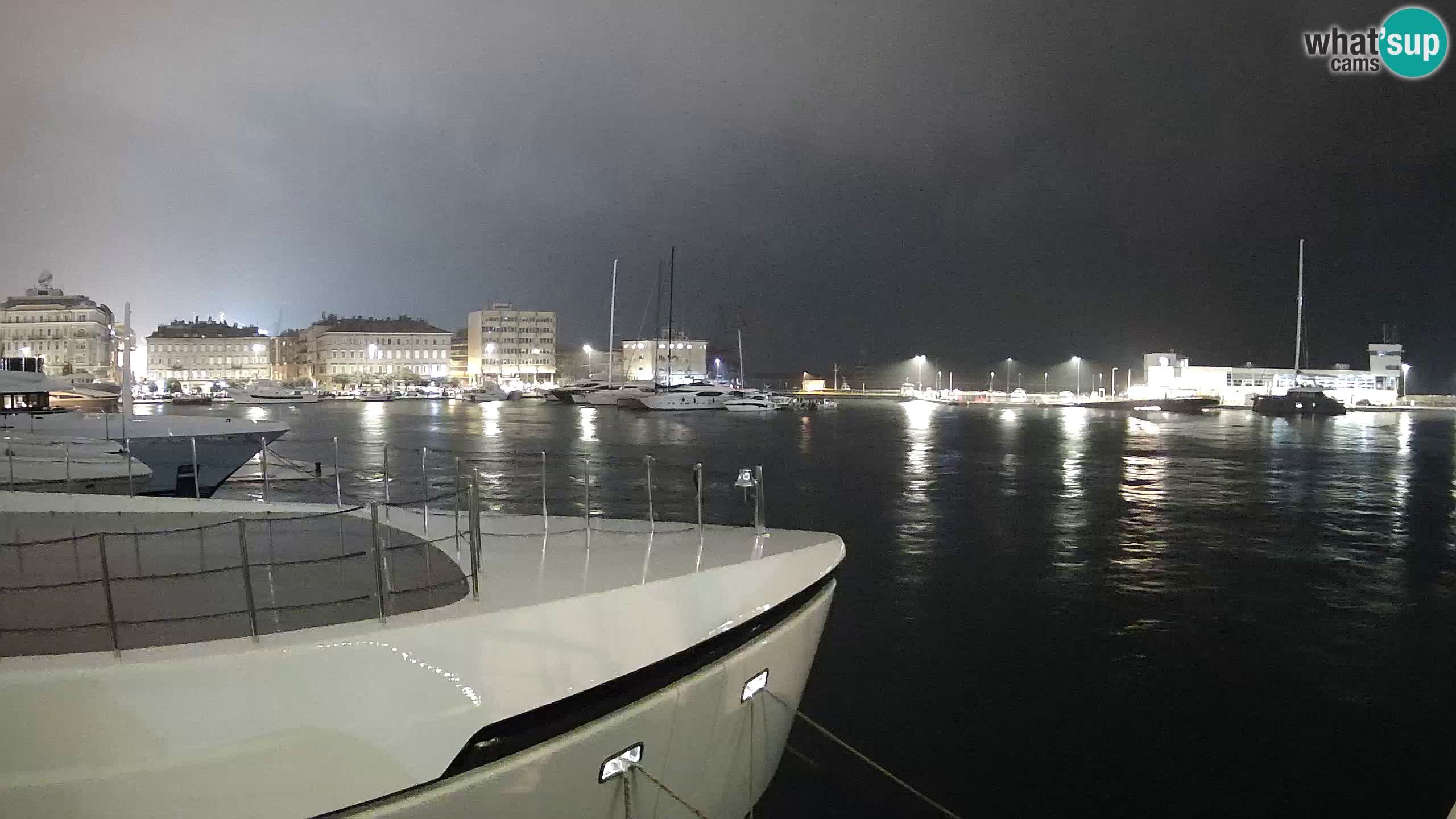 Rijeka – Botel Marina web kamera