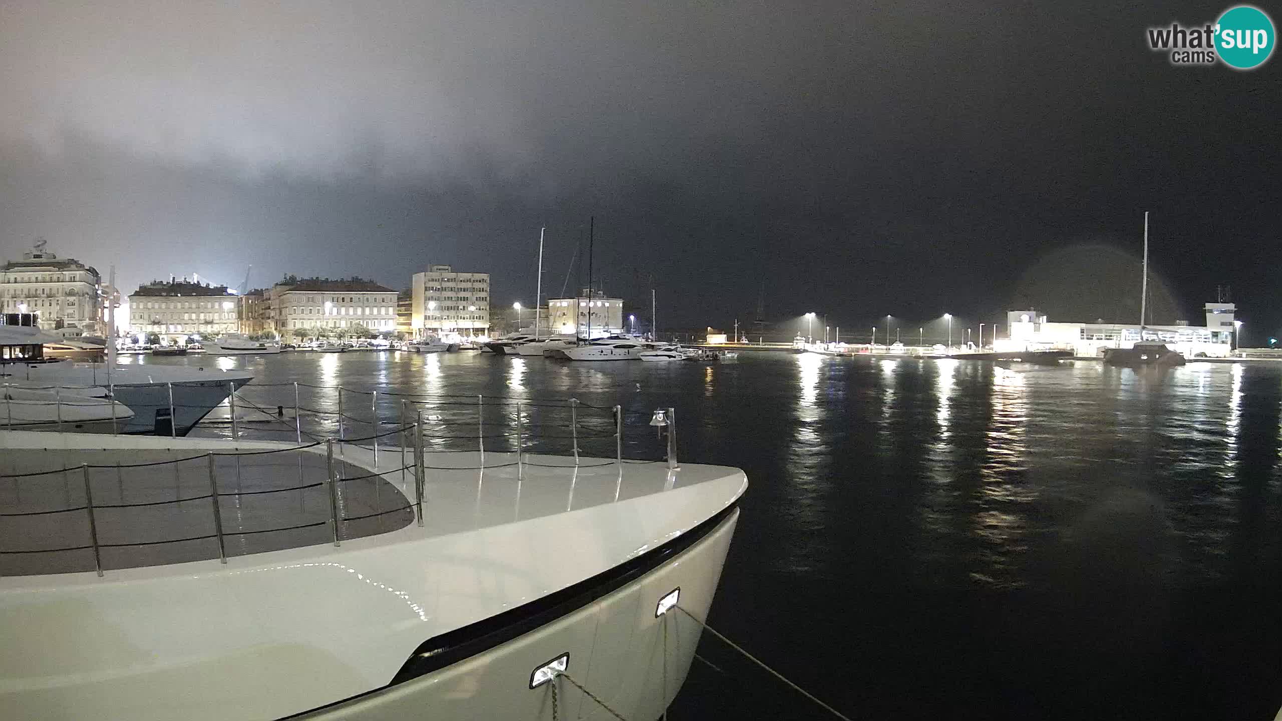 Reka – Botel Marina spletna kamera