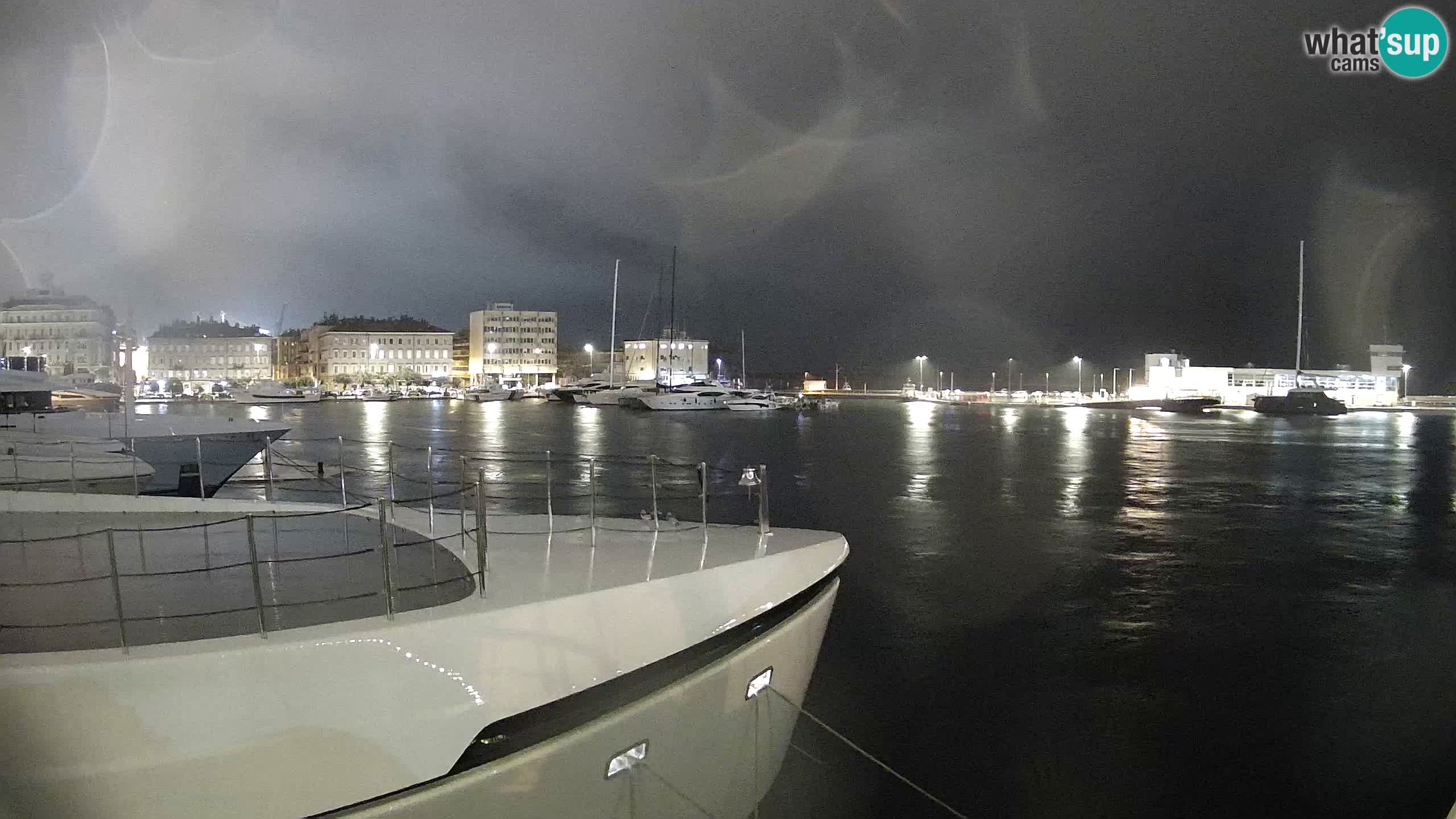 Reka – Botel Marina spletna kamera