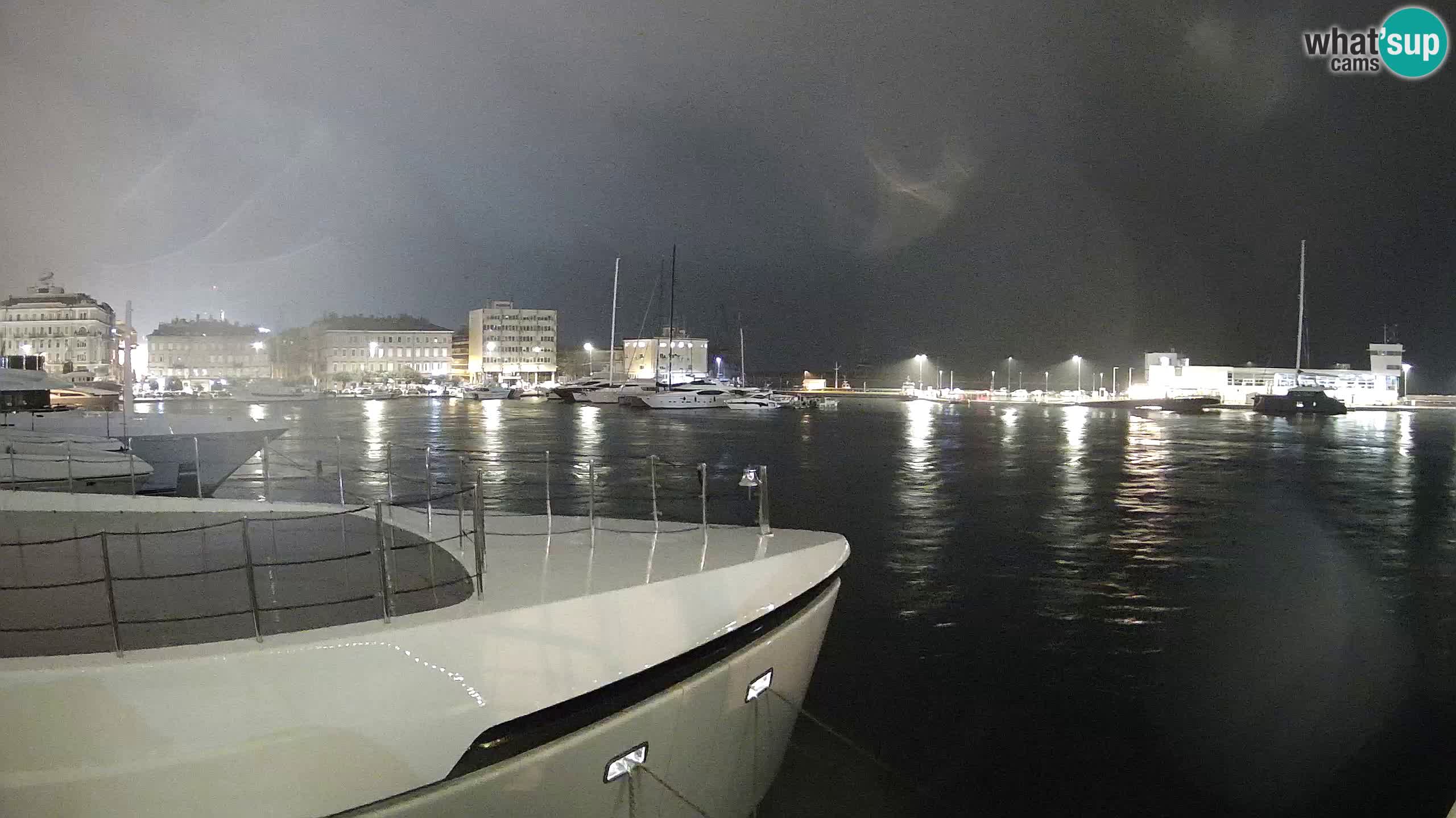 Rijeka – Botel Marina webcam en direct