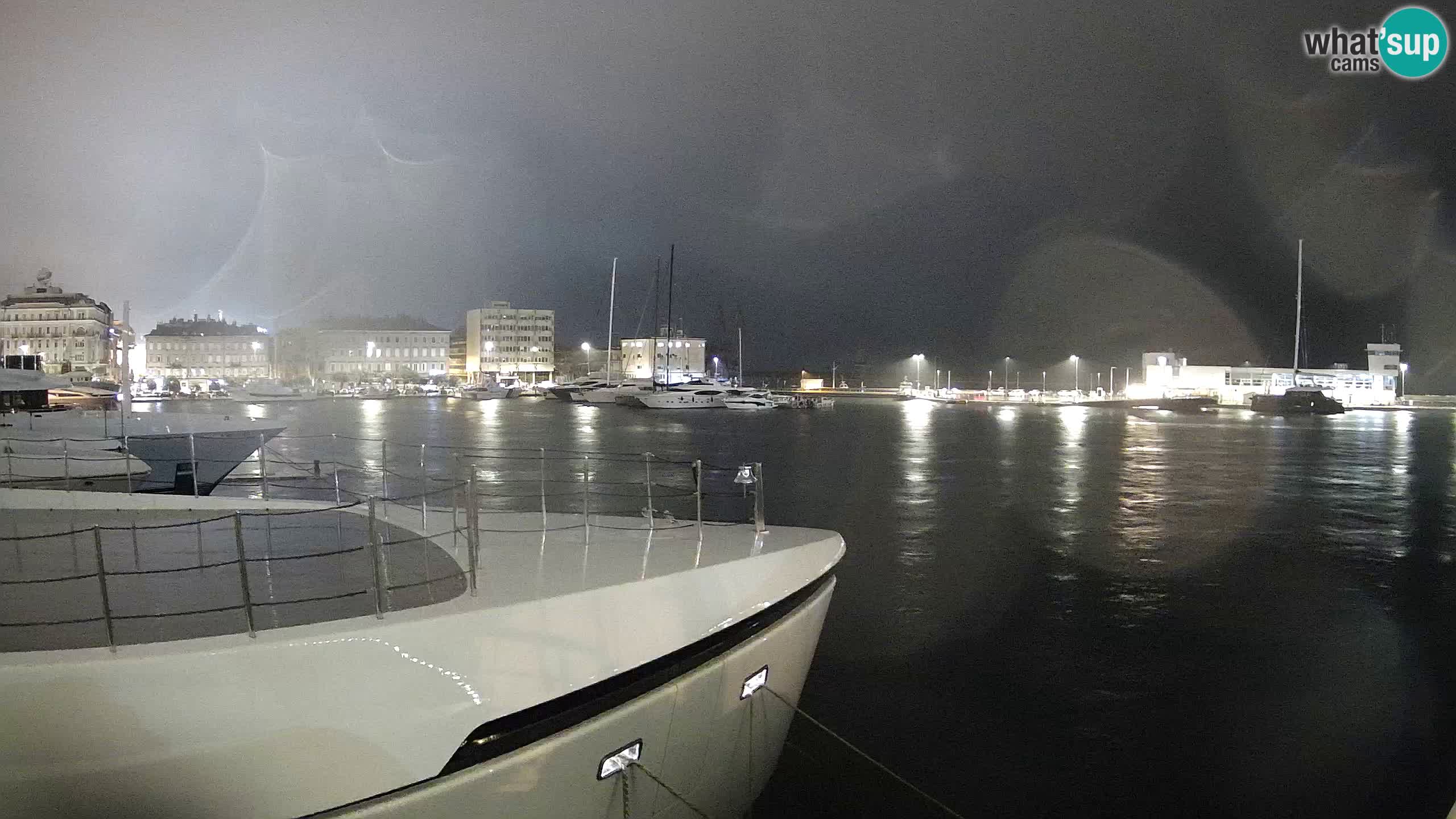 Rijeka – Botel Marina webcam en direct