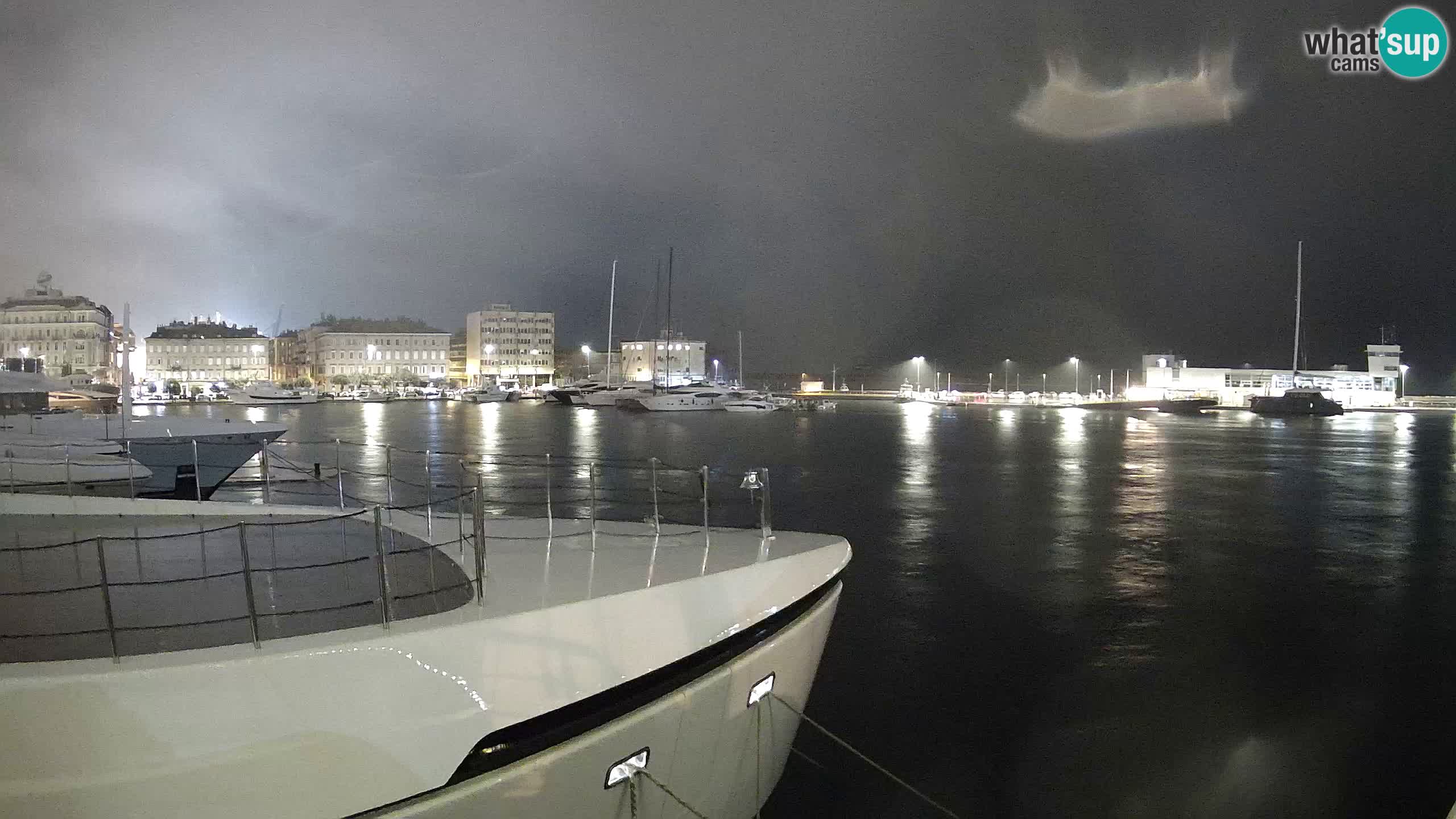 Botel Marina cámara web en vivo Rijeka