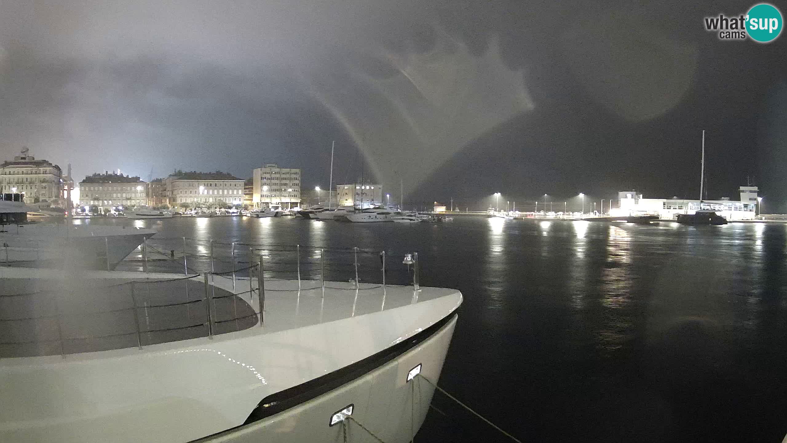 Botel Marina cámara web en vivo Rijeka
