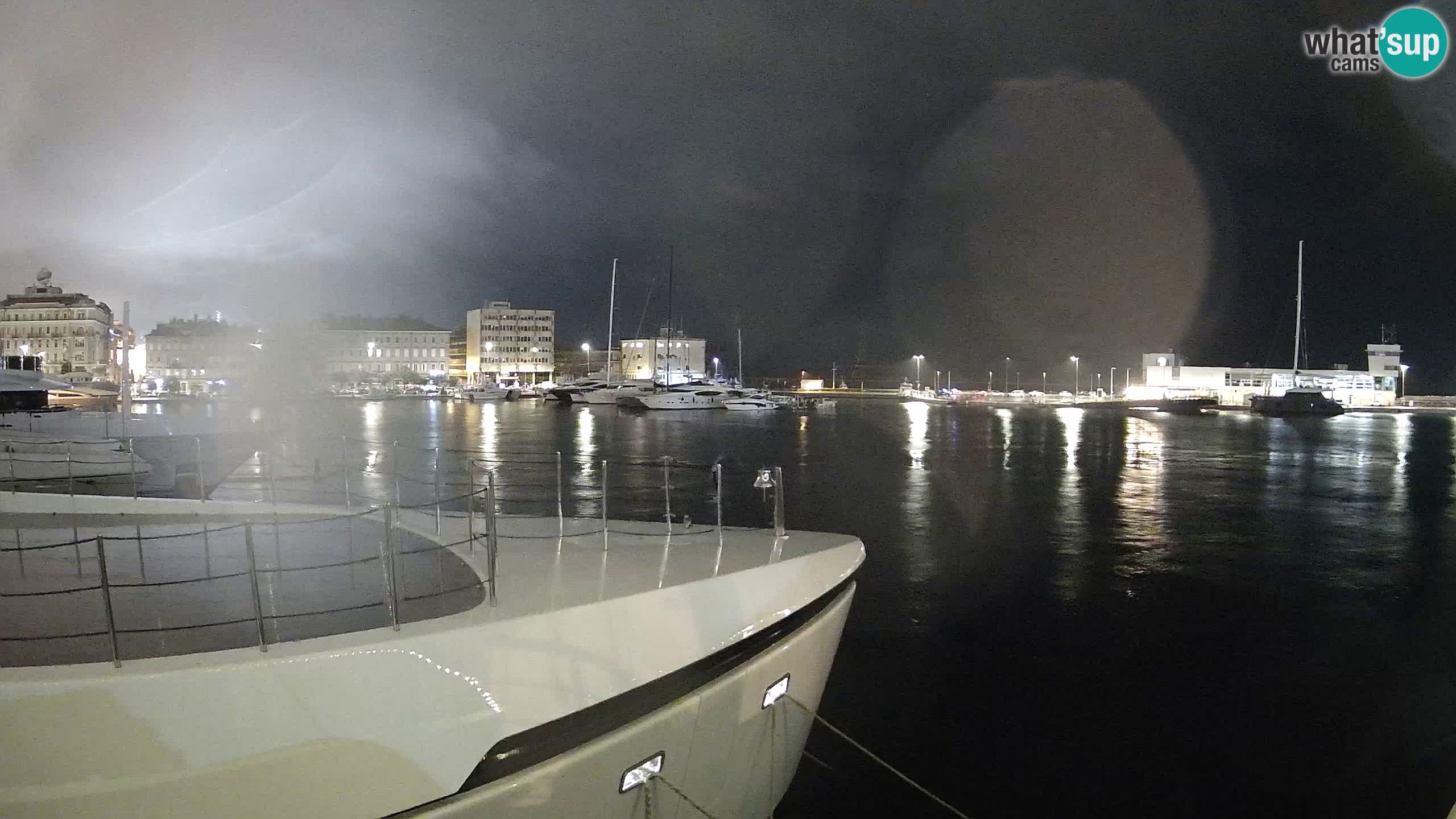 Reka – Botel Marina spletna kamera