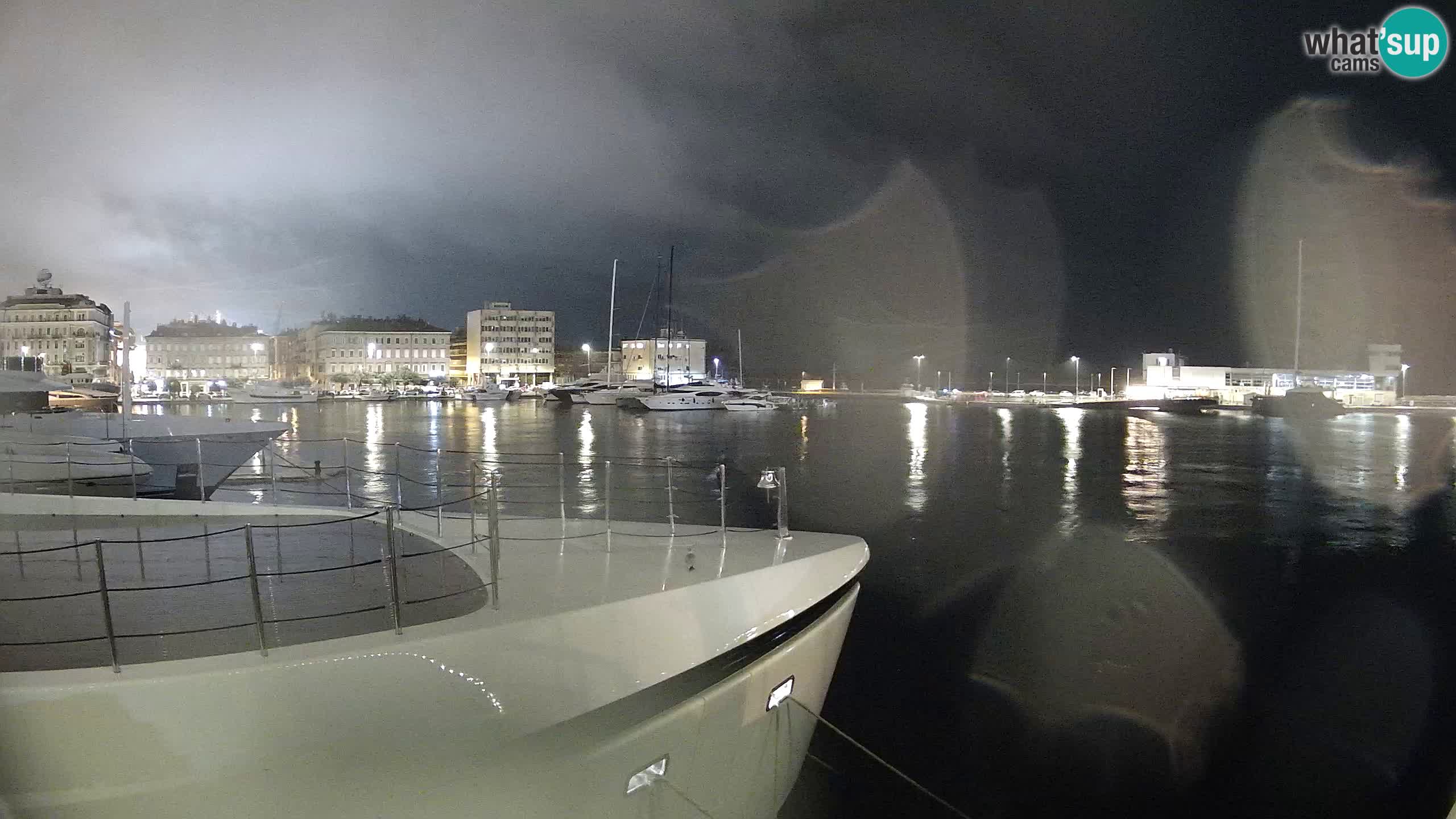 Rijeka – Botel Marina web kamera