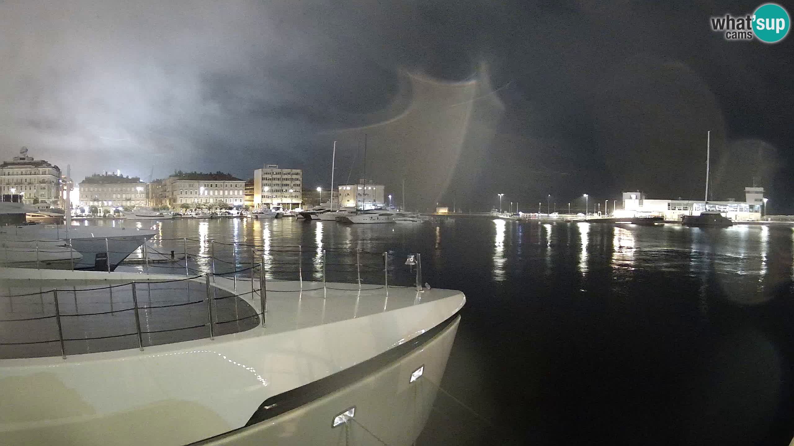 Rijeka – Botel Marina webcam en direct