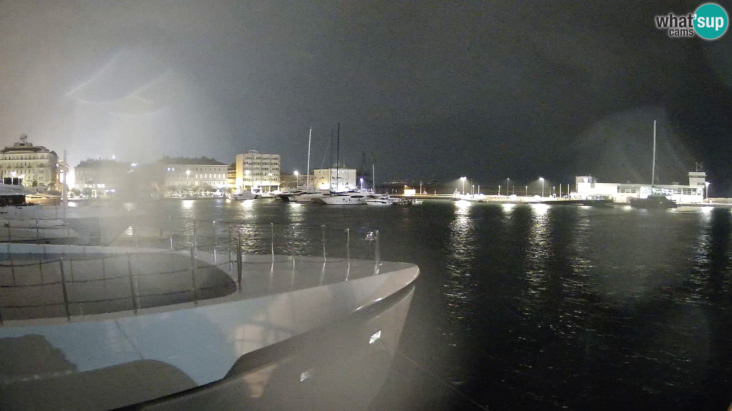 Reka – Botel Marina spletna kamera