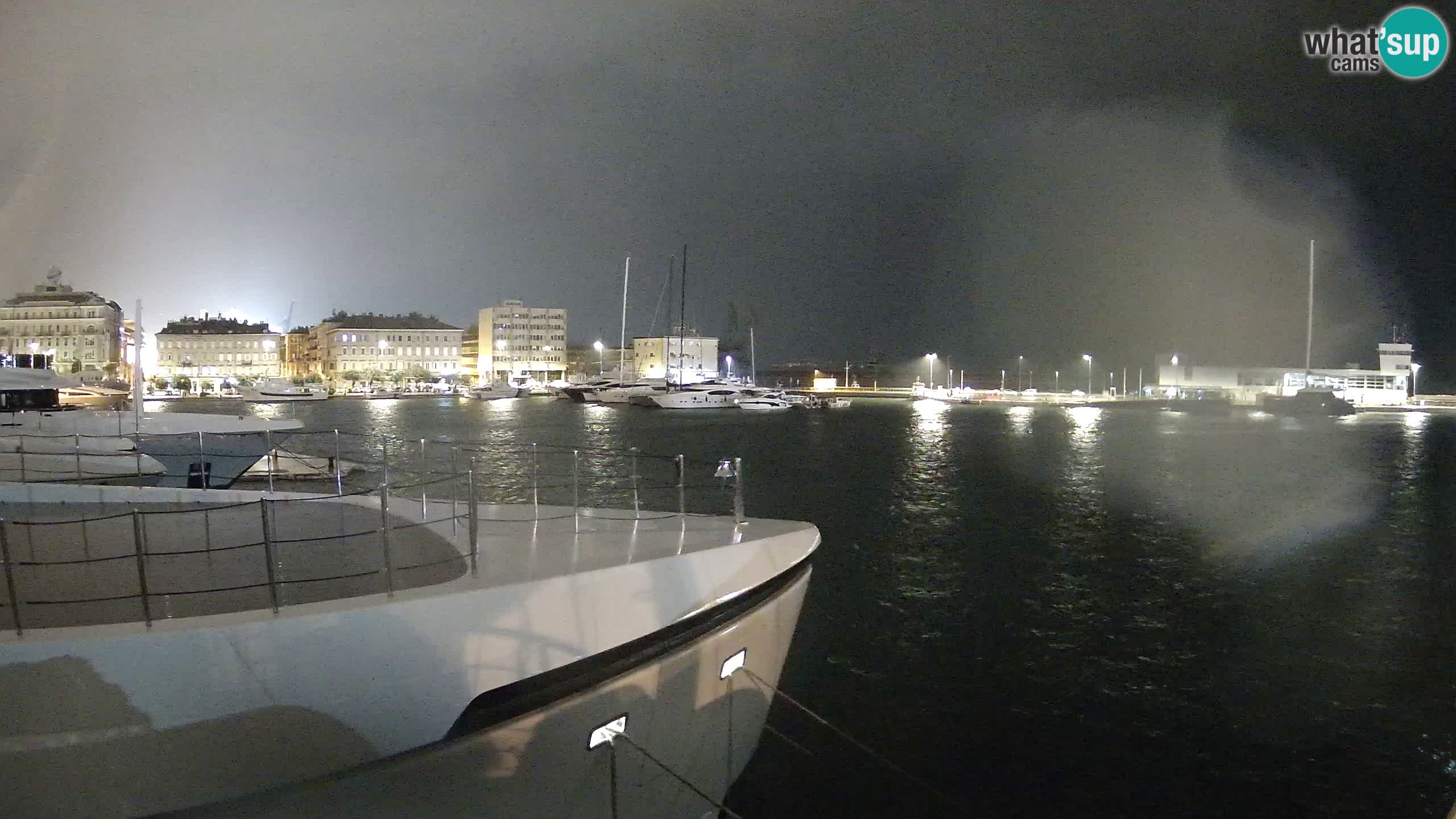 Rijeka – Botel Marina web kamera