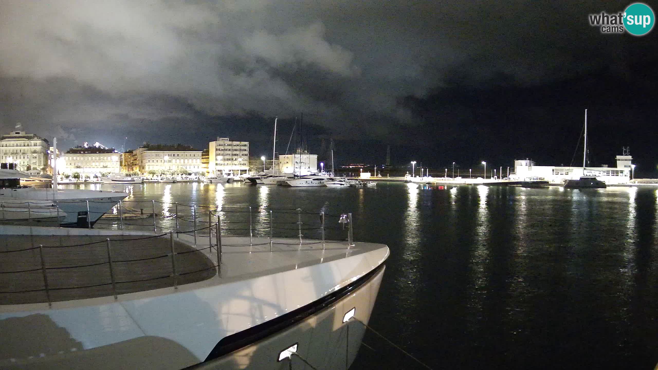 Reka – Botel Marina spletna kamera