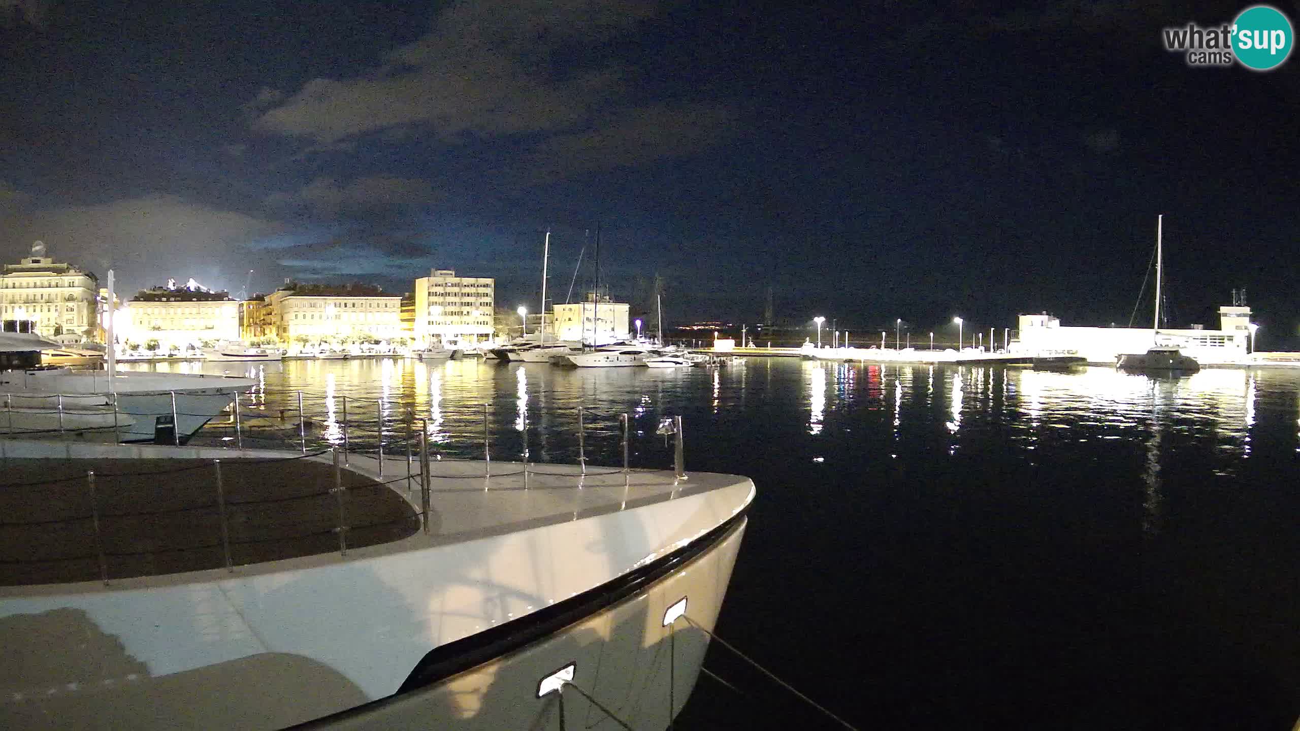 Rijeka – Botel Marina web kamera