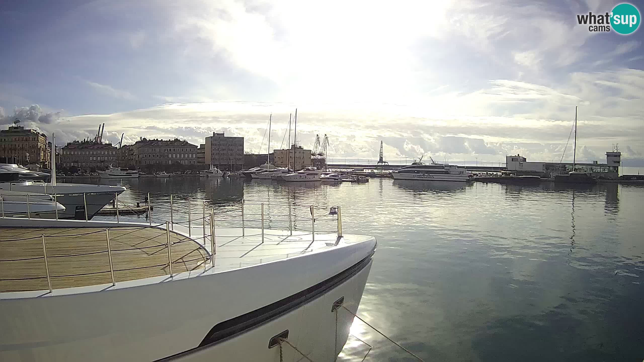 Reka – Botel Marina spletna kamera