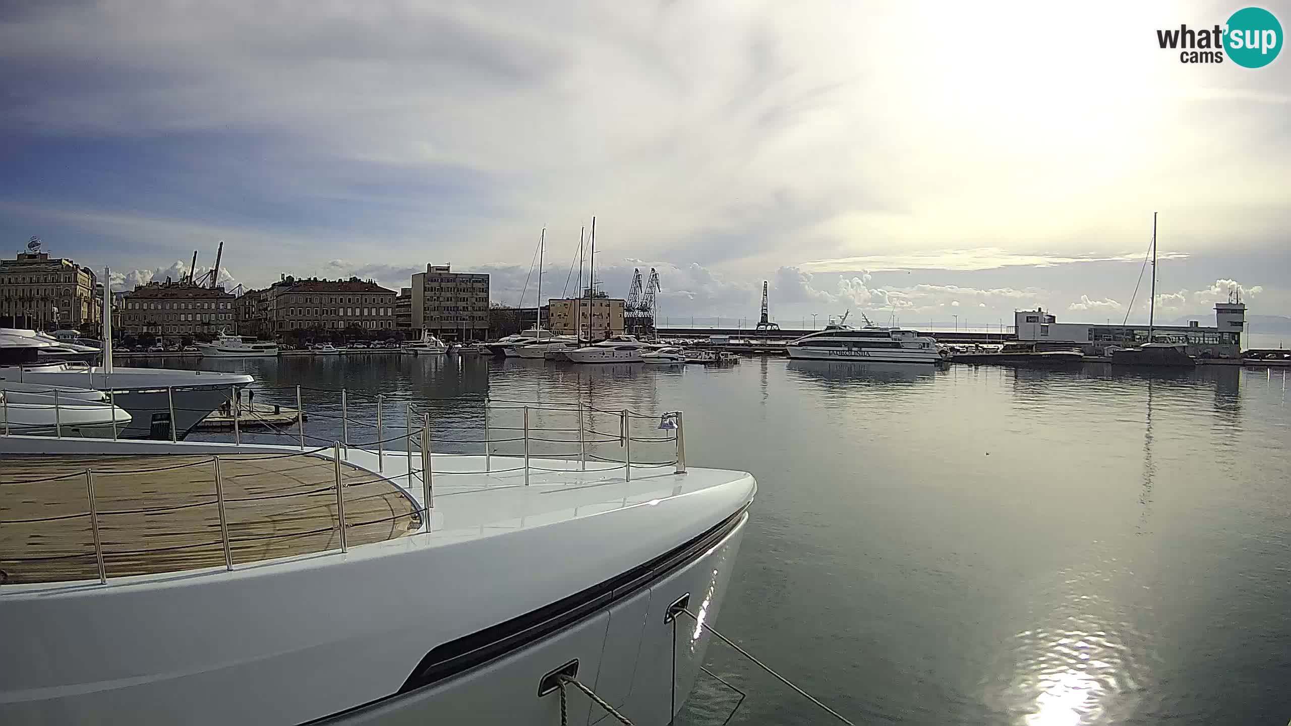 Reka – Botel Marina spletna kamera