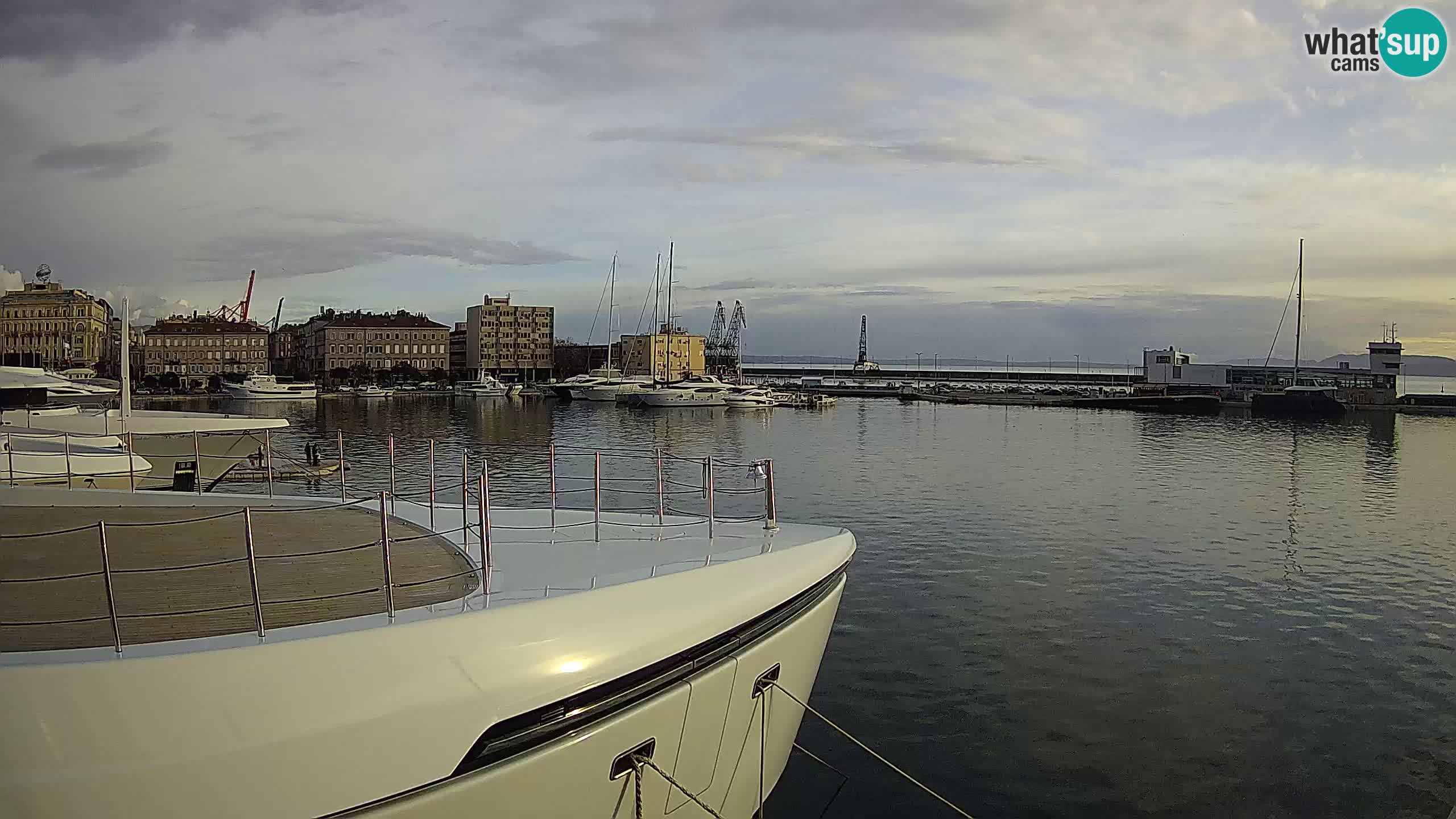 Rijeka – Botel Marina webcam en direct