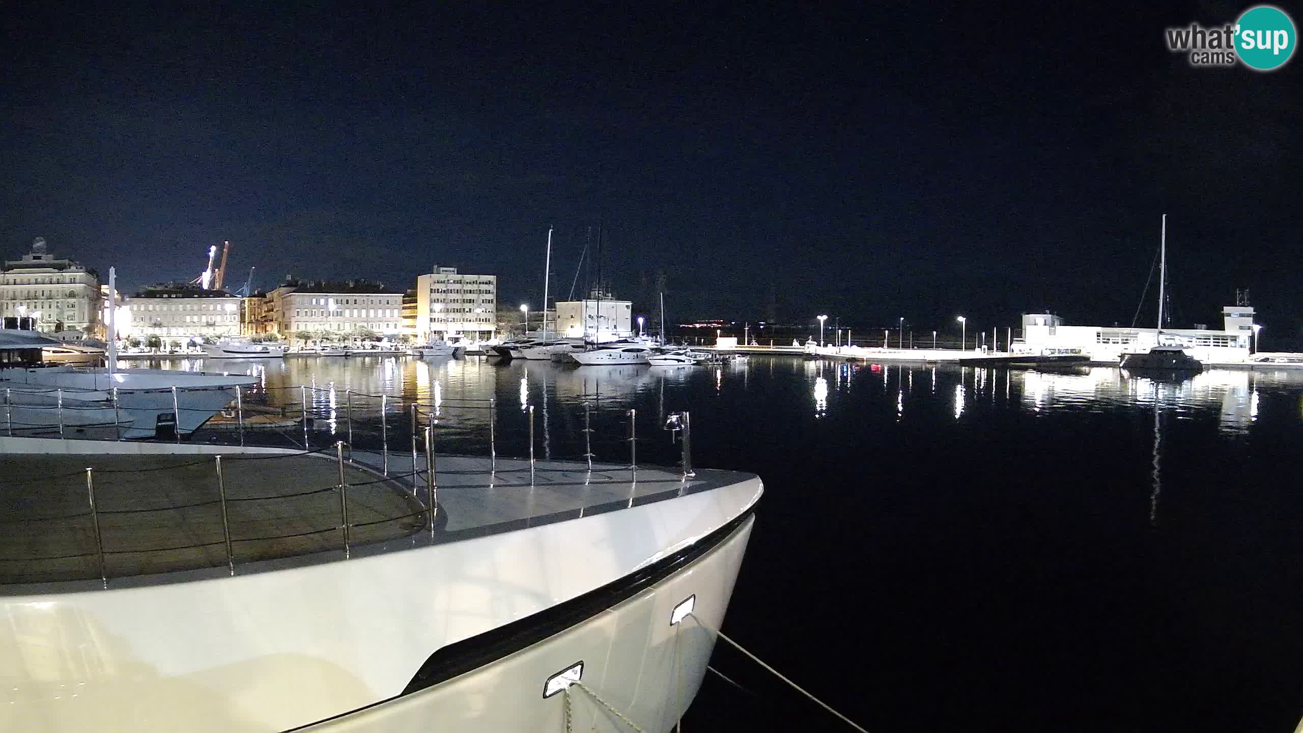 Reka – Botel Marina spletna kamera