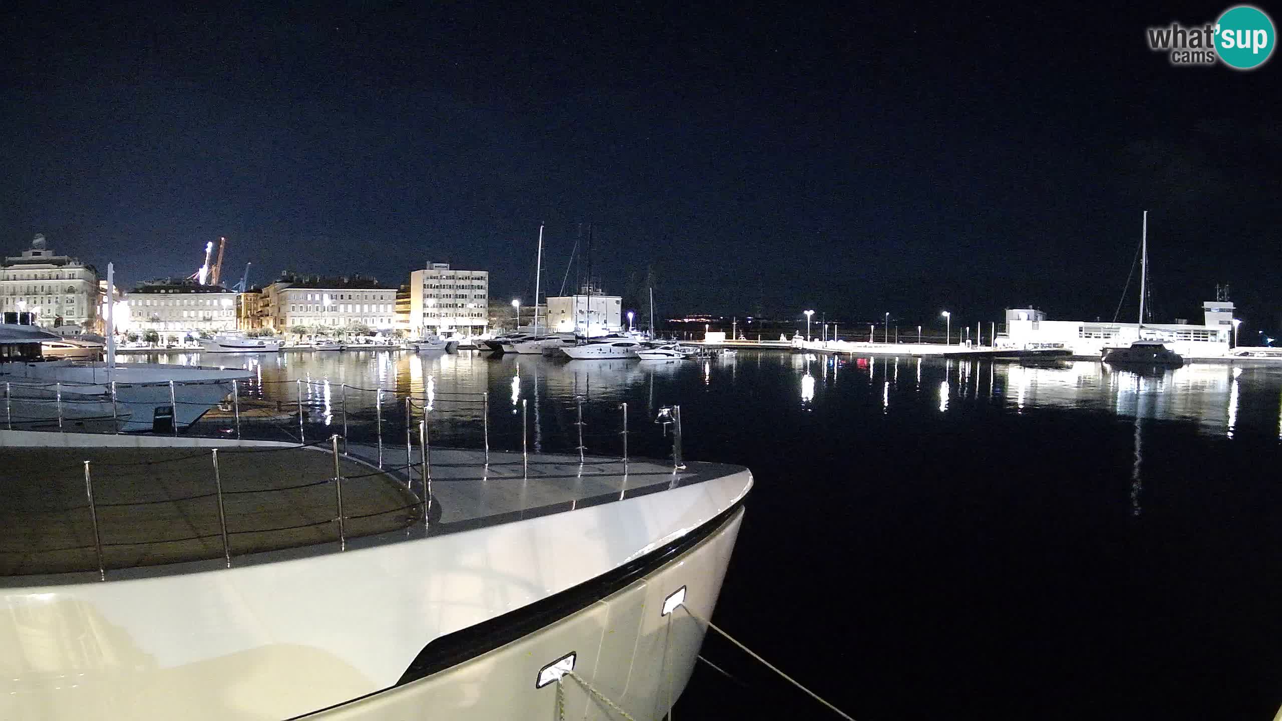 Reka – Botel Marina spletna kamera