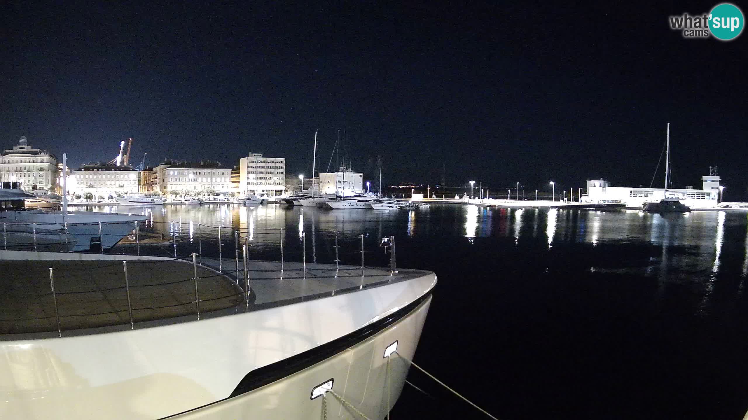 Reka – Botel Marina spletna kamera
