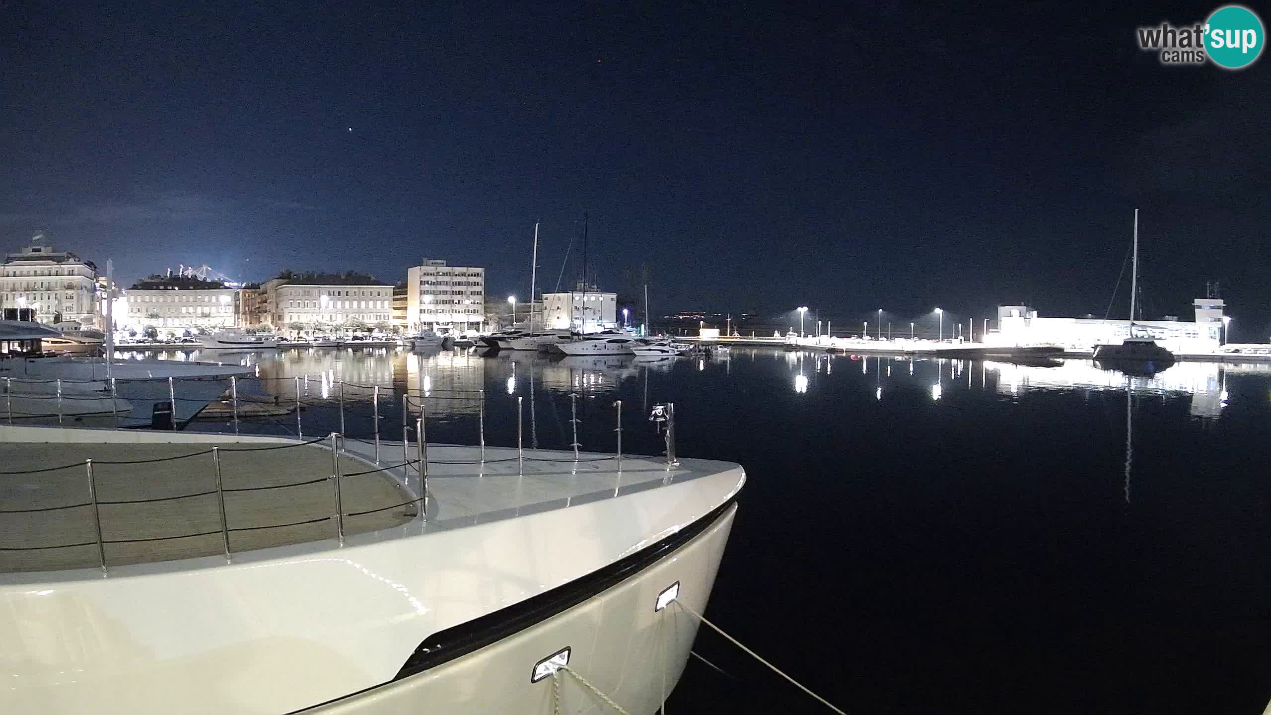 Rijeka – Botel Marina webcam en direct