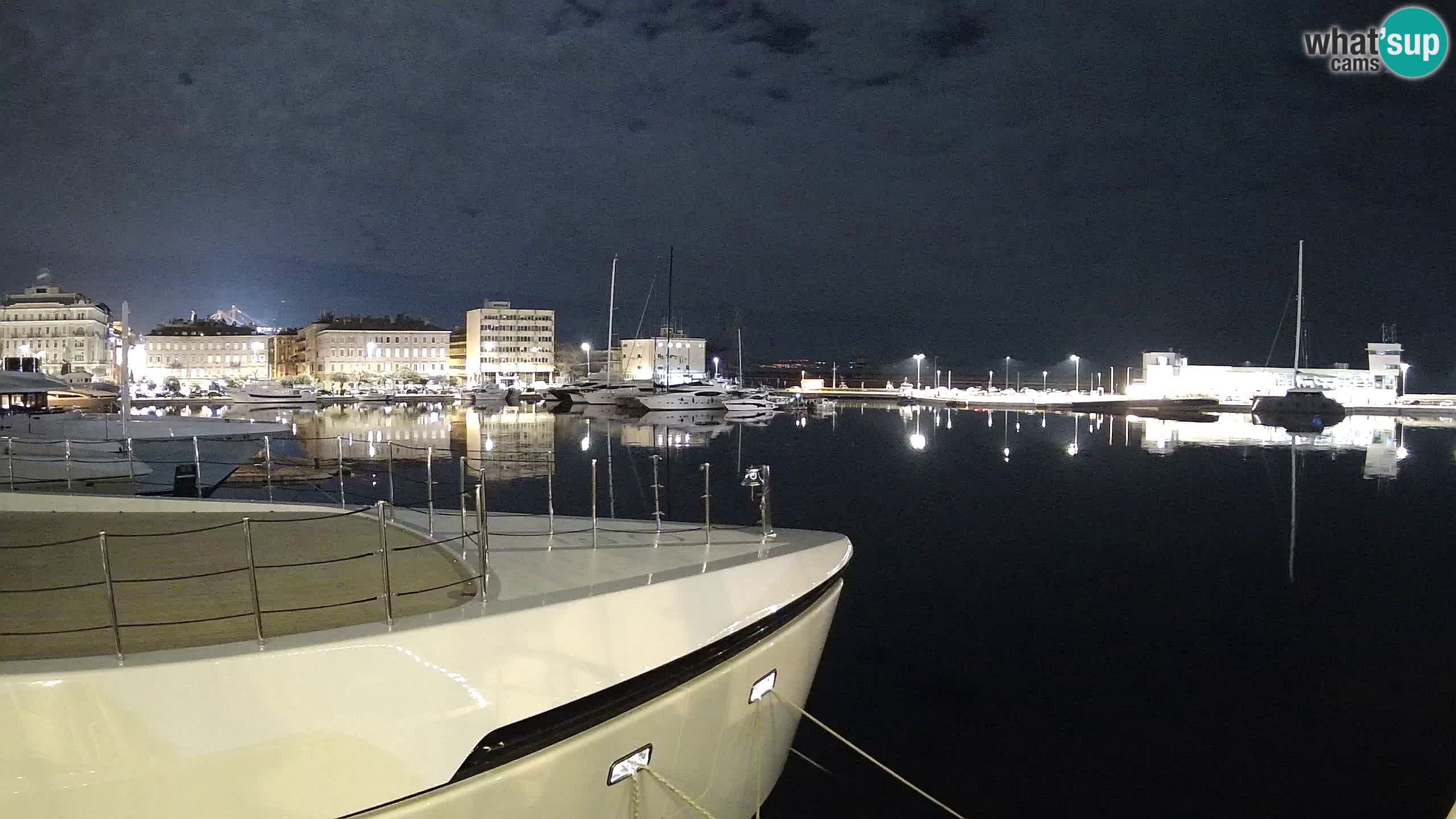 Reka – Botel Marina spletna kamera