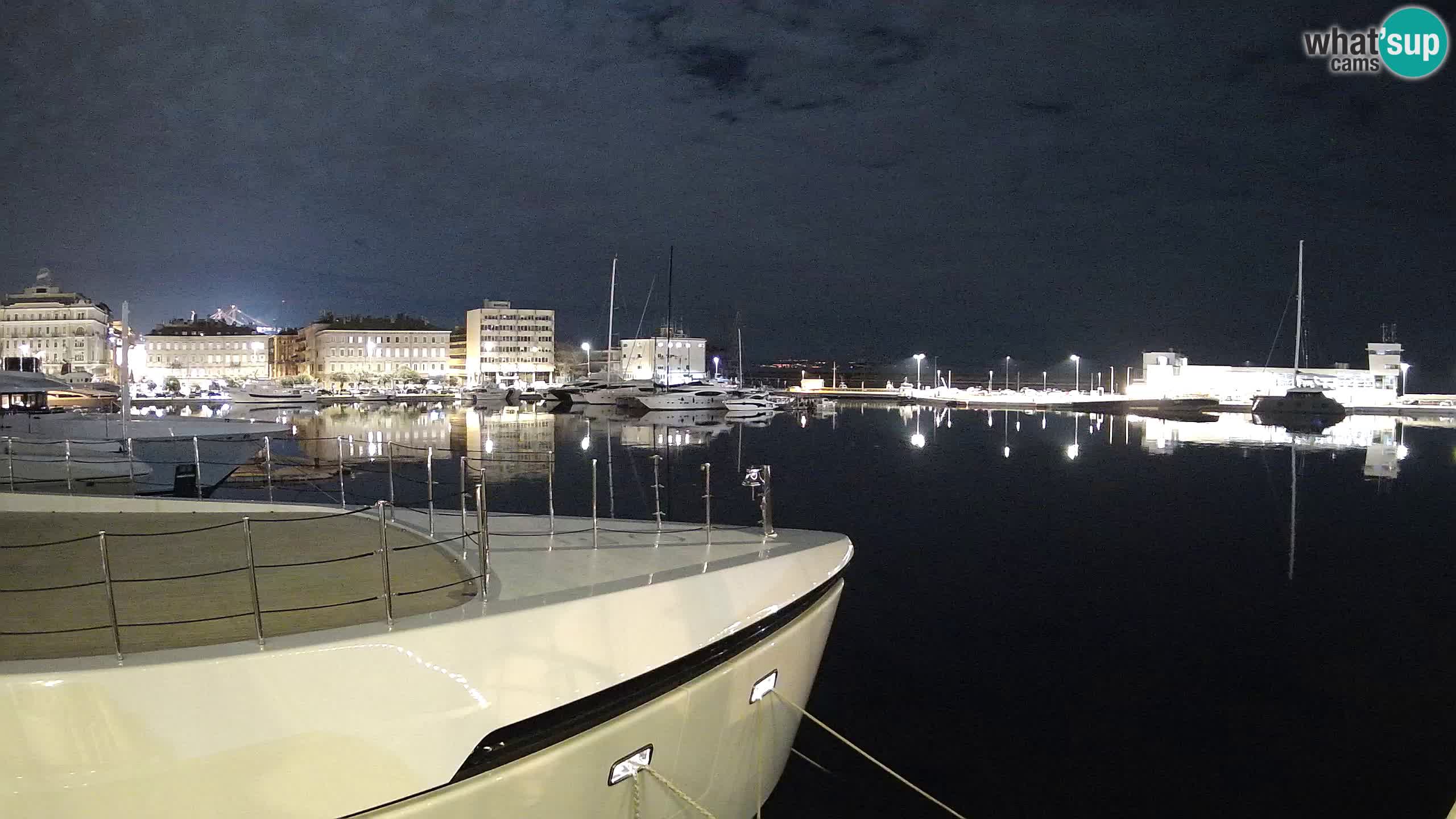 Reka – Botel Marina spletna kamera