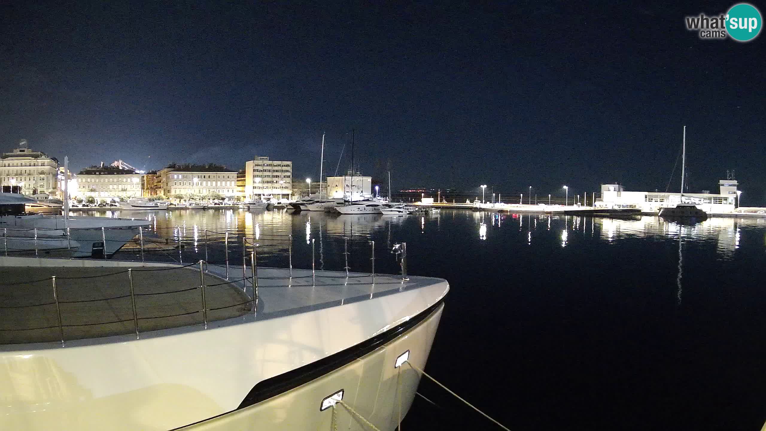 Reka – Botel Marina spletna kamera