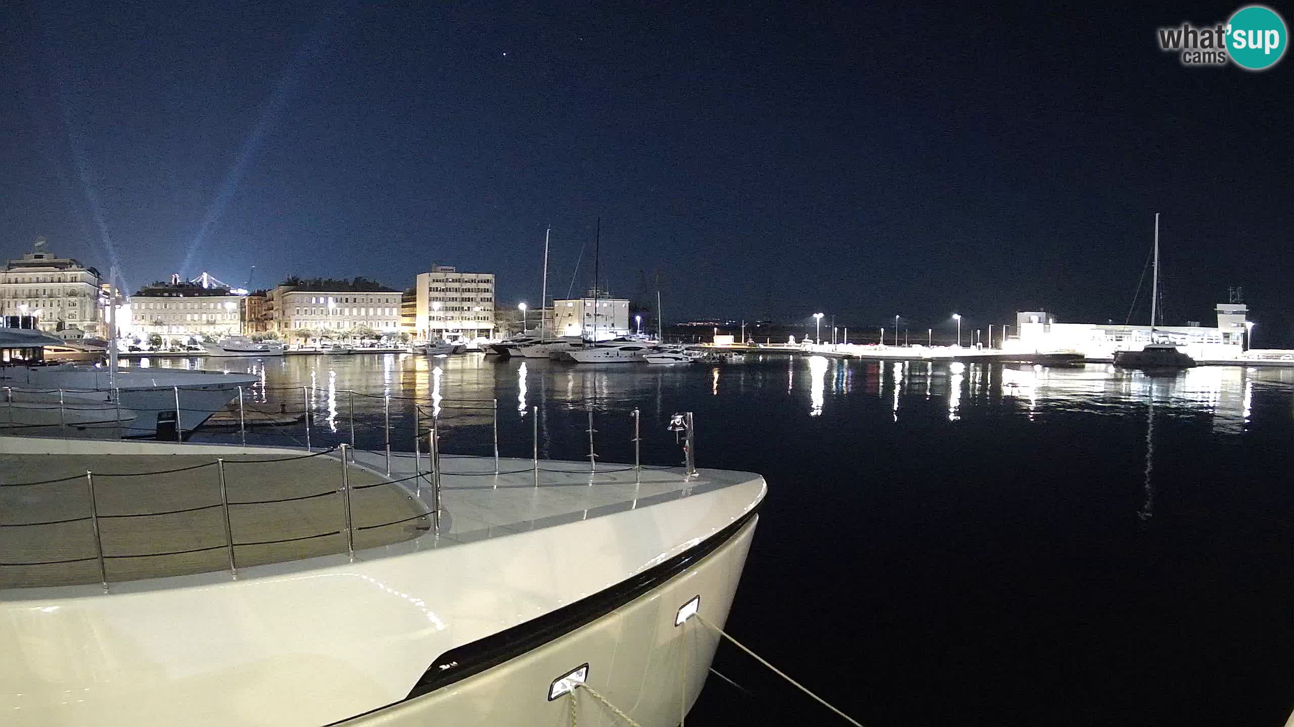 Rijeka – Botel Marina webcam en direct