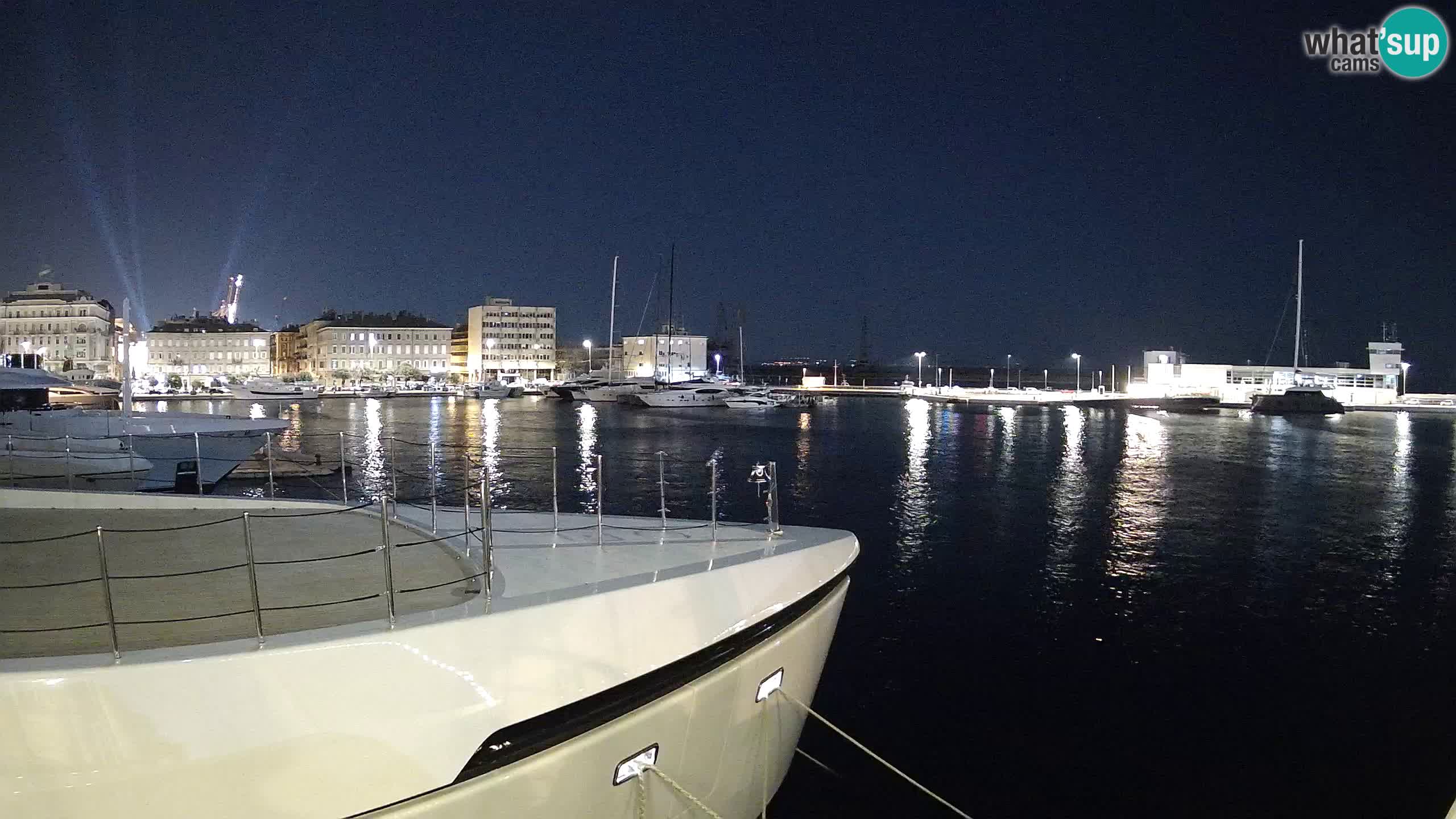 Rijeka – Botel Marina web kamera