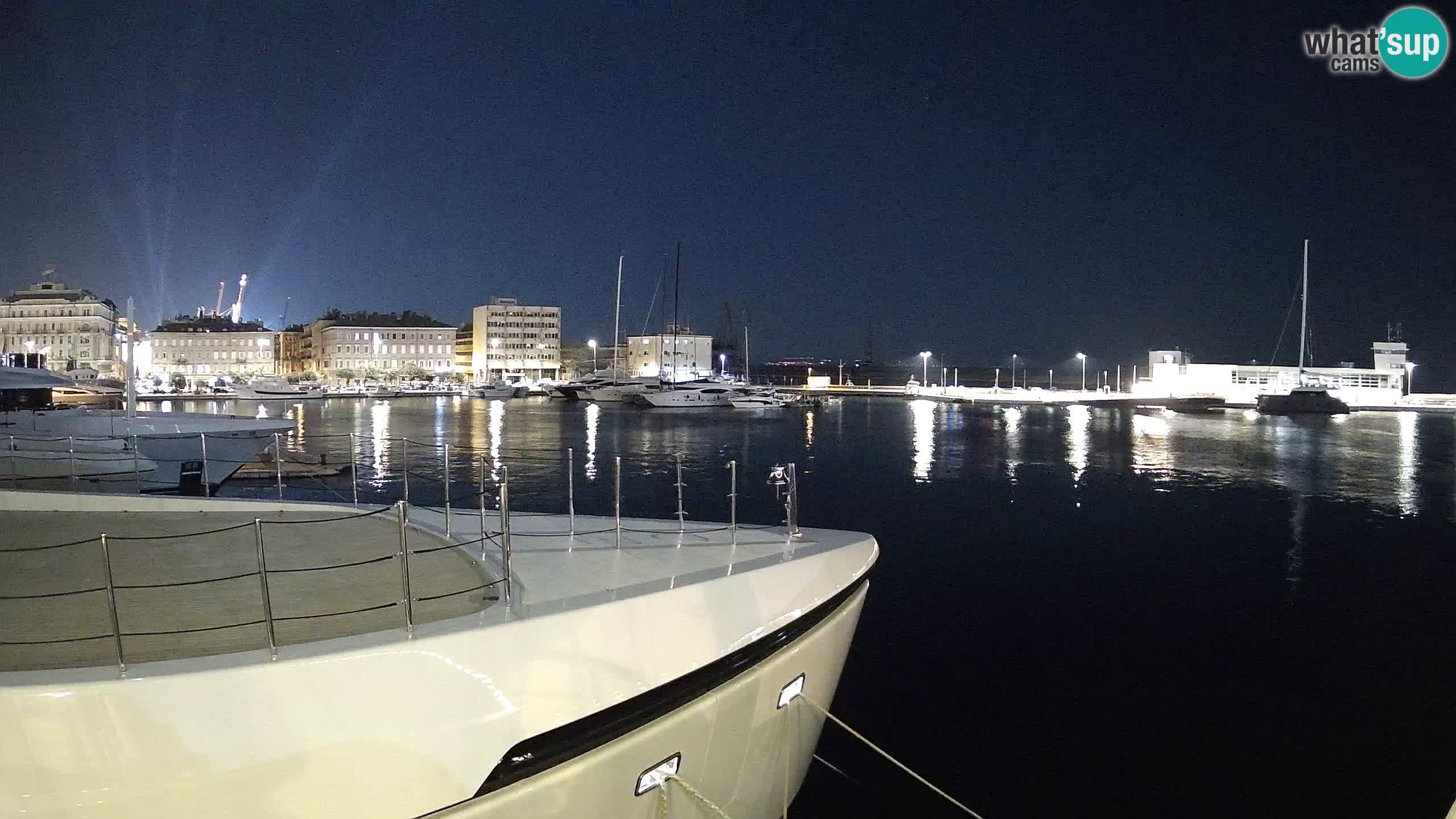 Rijeka – Botel Marina webcam en direct