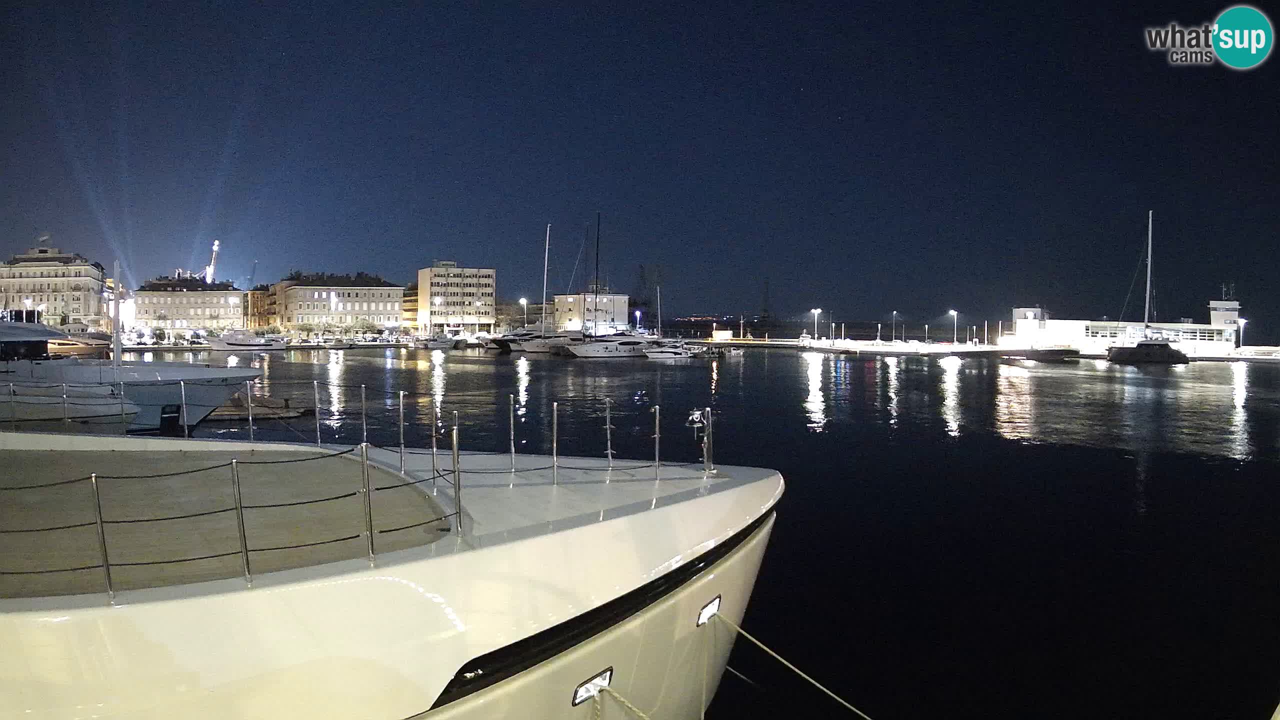 Rijeka – Botel Marina webcam en direct