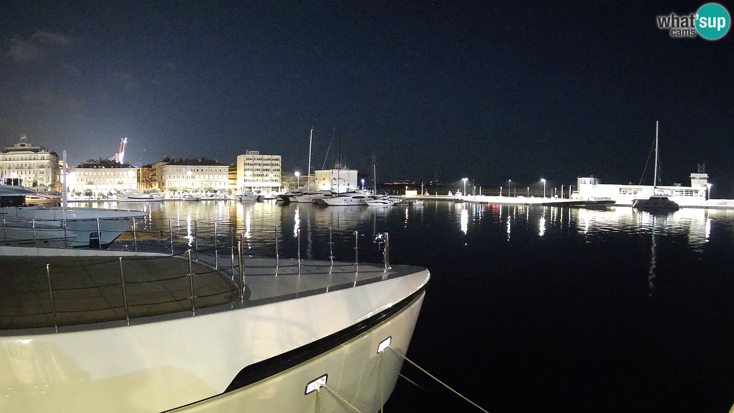 Rijeka – Botel Marina webcam en direct
