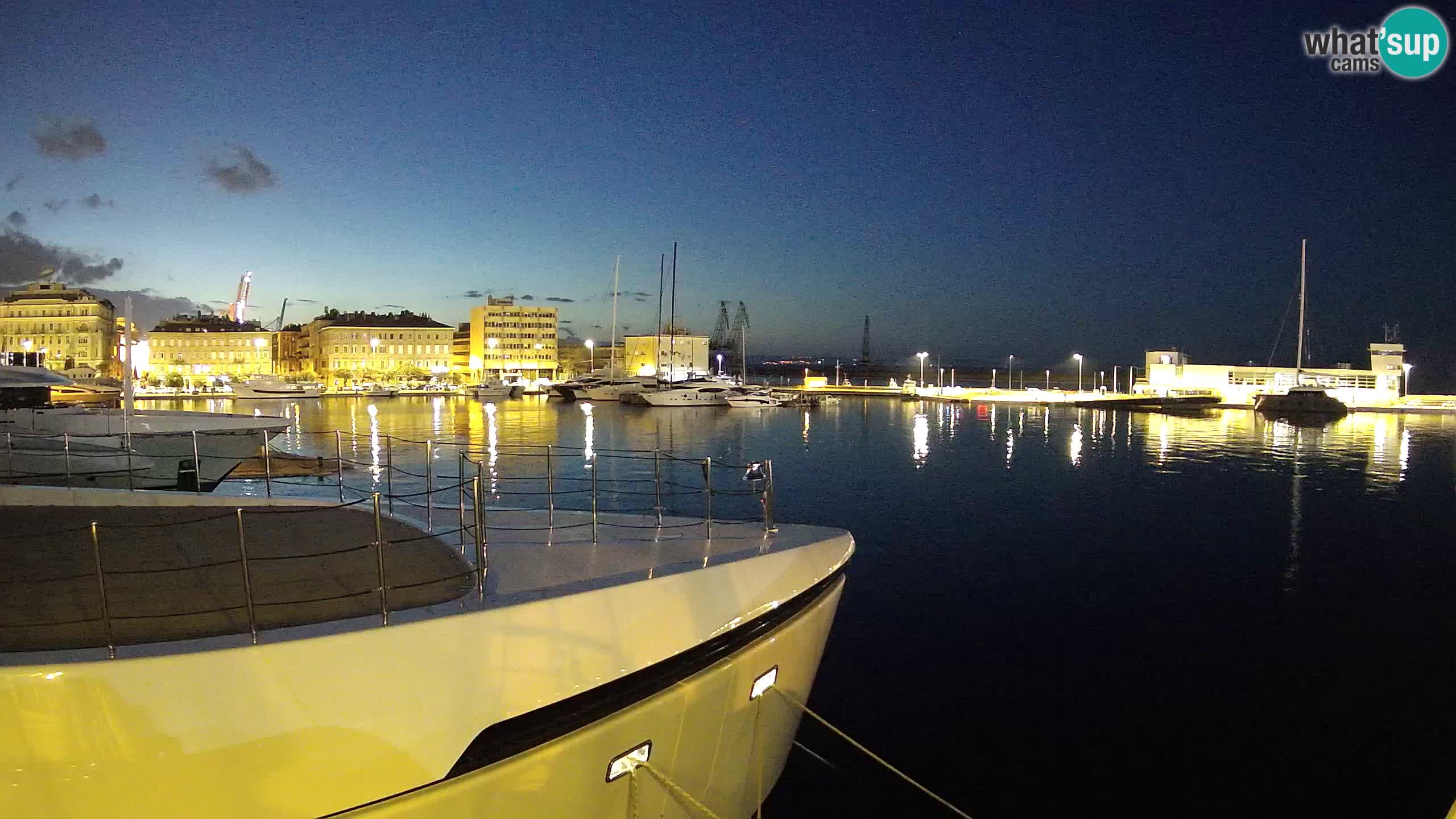 Rijeka – Botel Marina web kamera